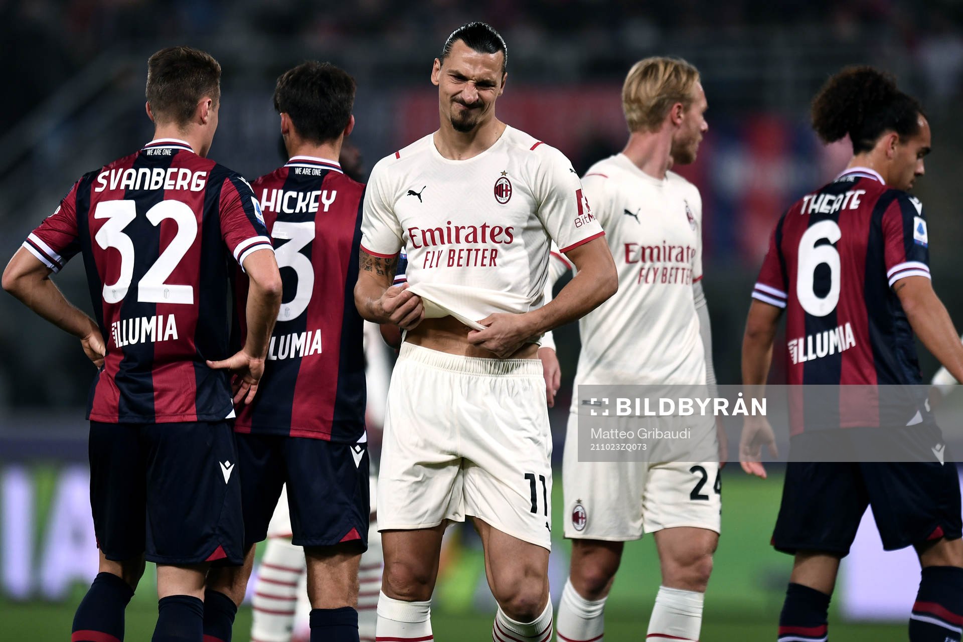 Zlatan Ibrahimovic of Milan