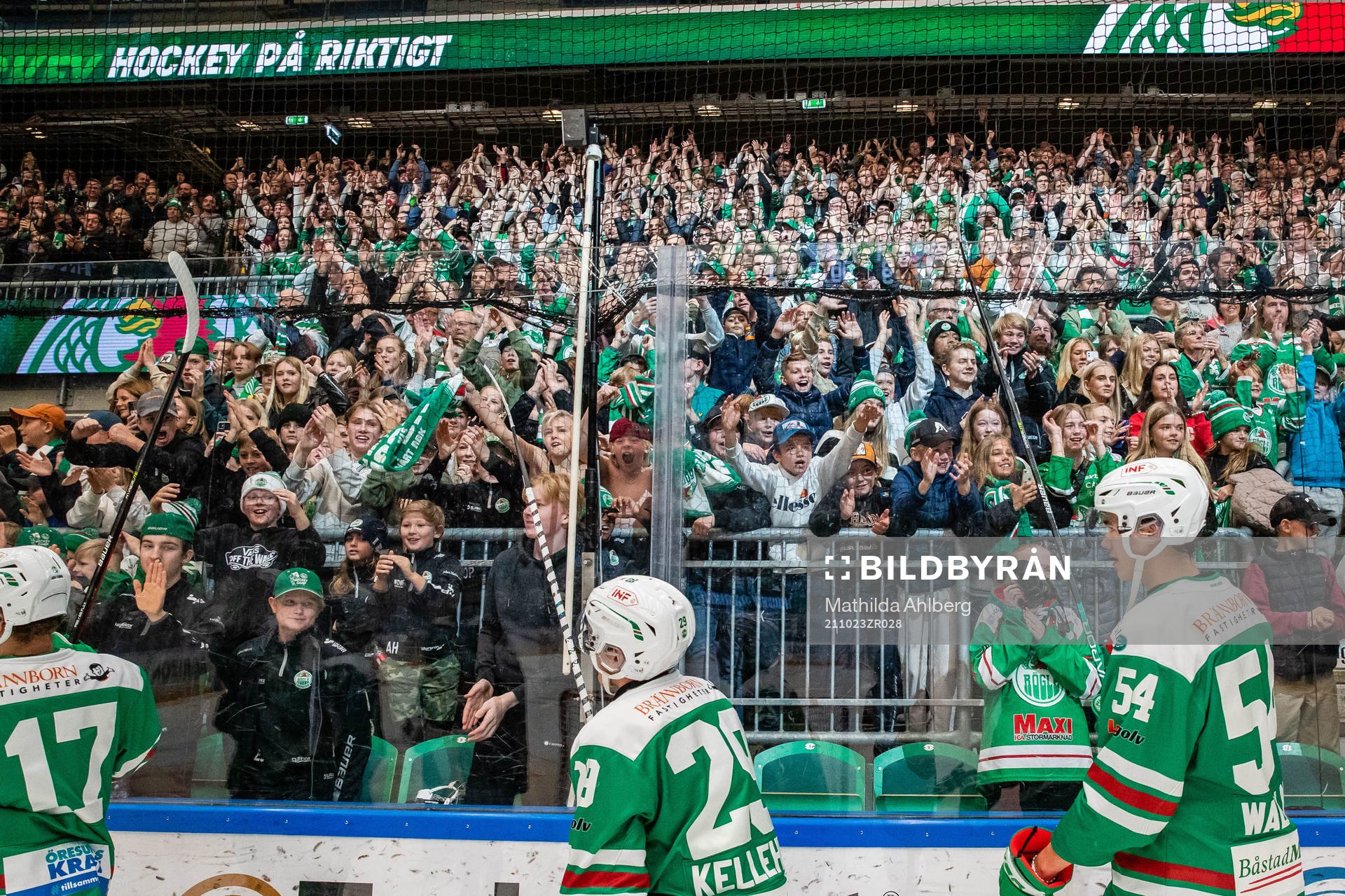 Rögles Philip Granath, Tyler Kelleher och William