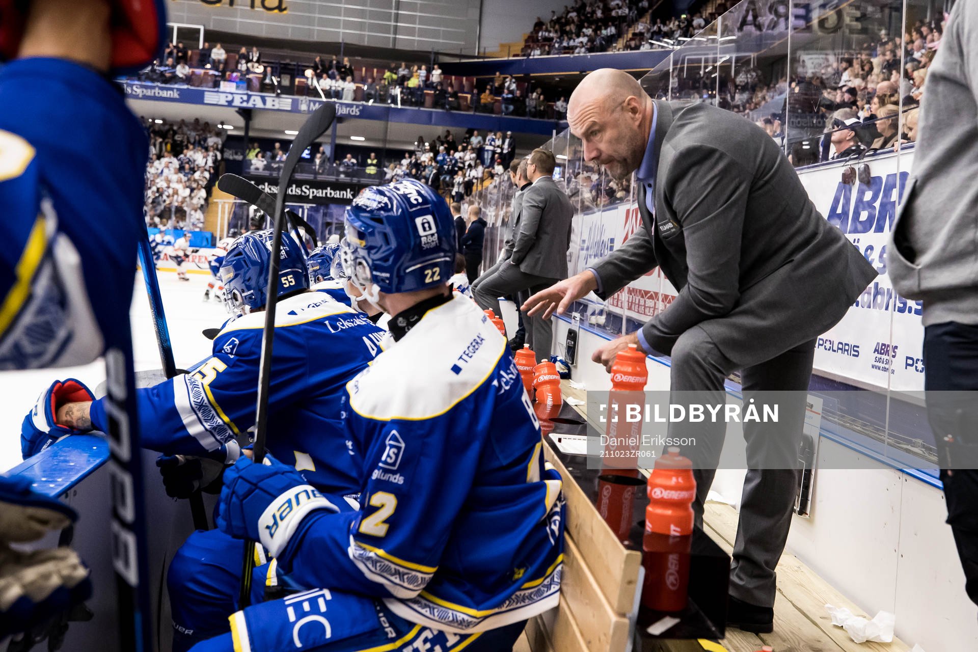 Leksands assisterande tränare Fredrik Hallberg