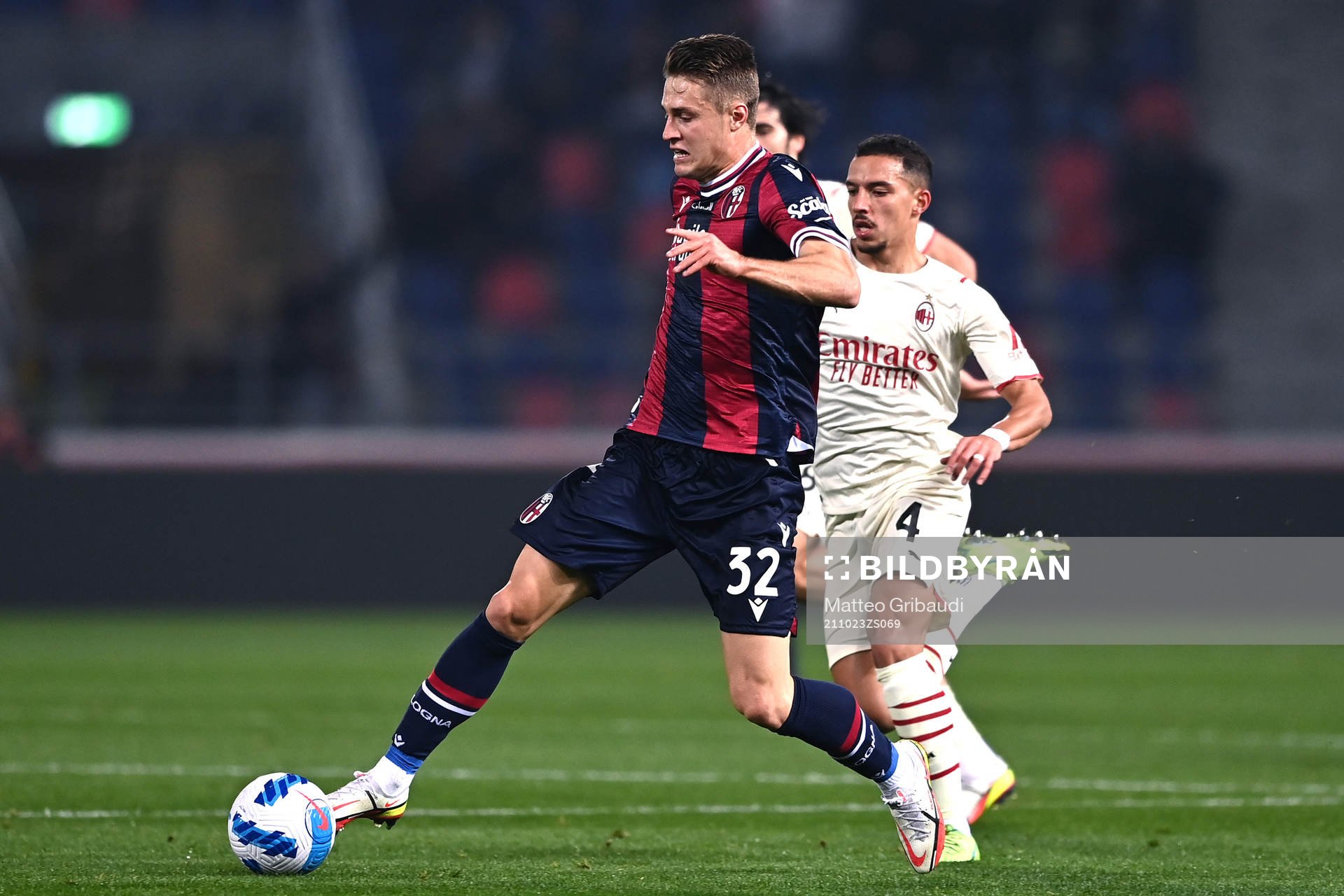 Mattias Svanberg of Bologna