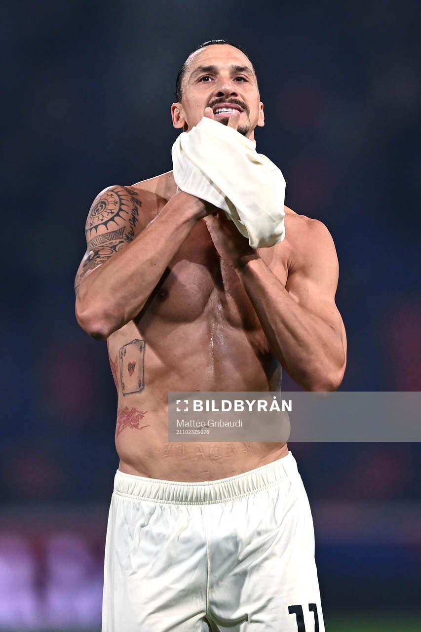 Zlatan Ibrahimovic of Milan