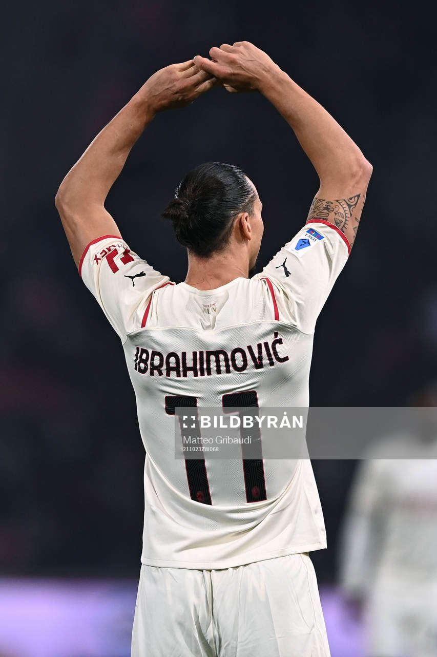 Zlatan Ibrahimovic of Milan