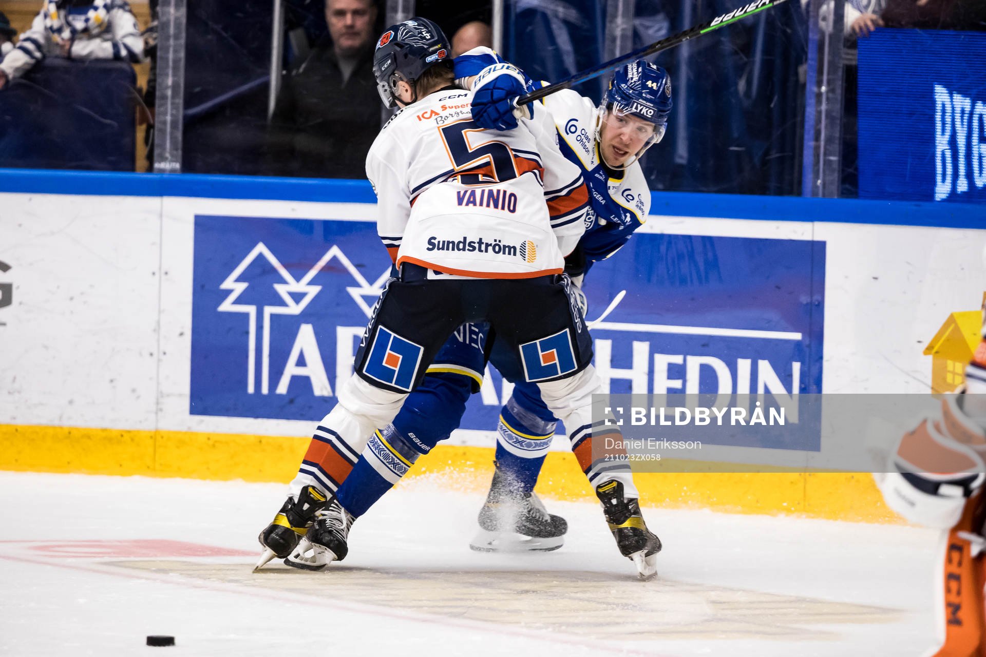 Leksands Carter Ashton och Växjös Juuso Vainio