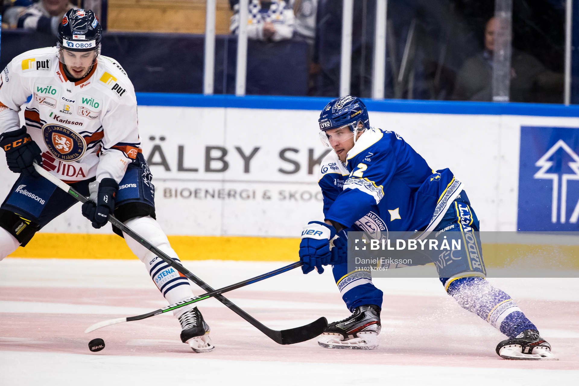 Leksands Fredrik Forsberg och Växjös Hardy Häman Aktell