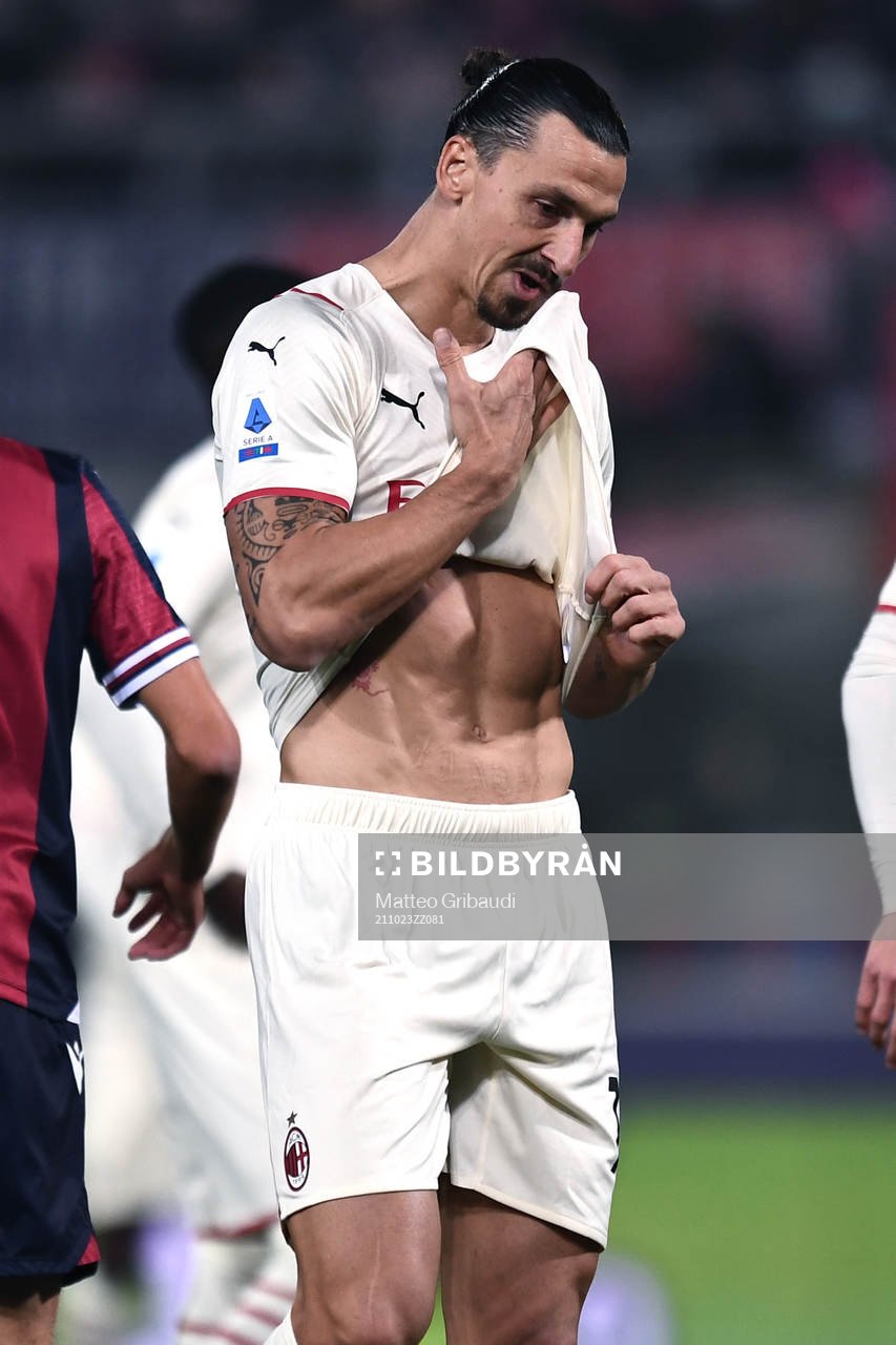 Zlatan Ibrahimovic of Milan