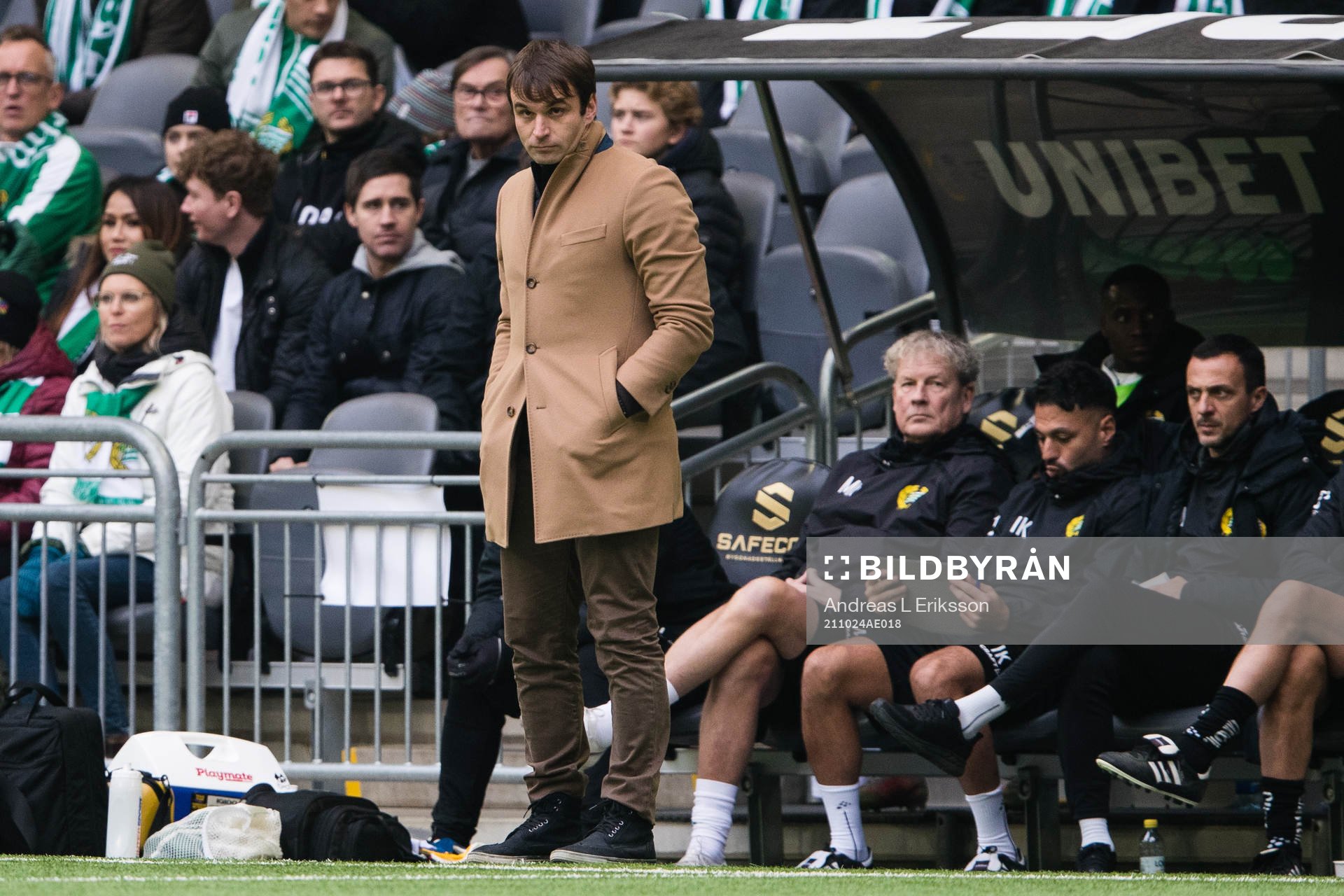 Hammarbys tränare Milos Milojevic