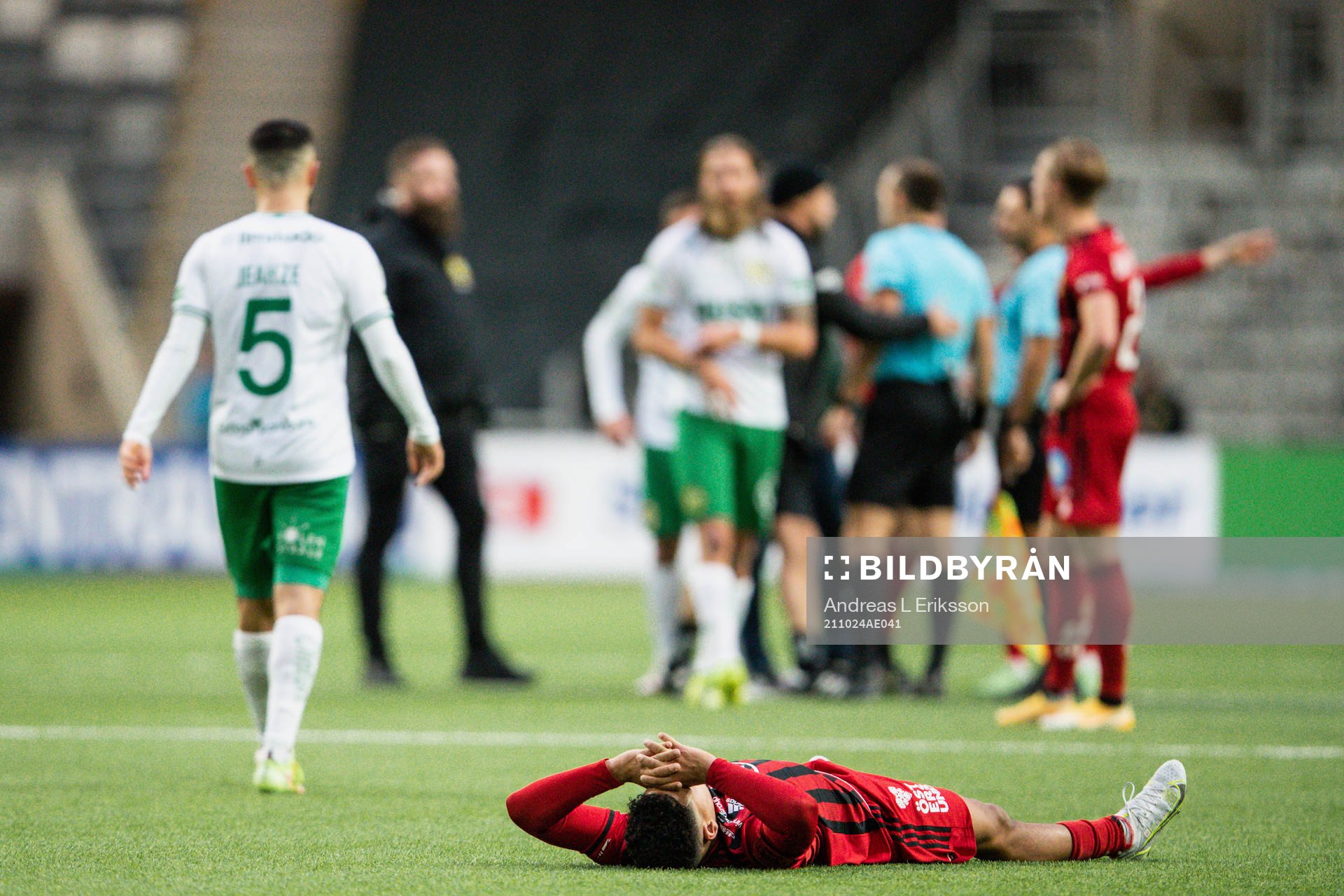 Östersunds spelare deppar