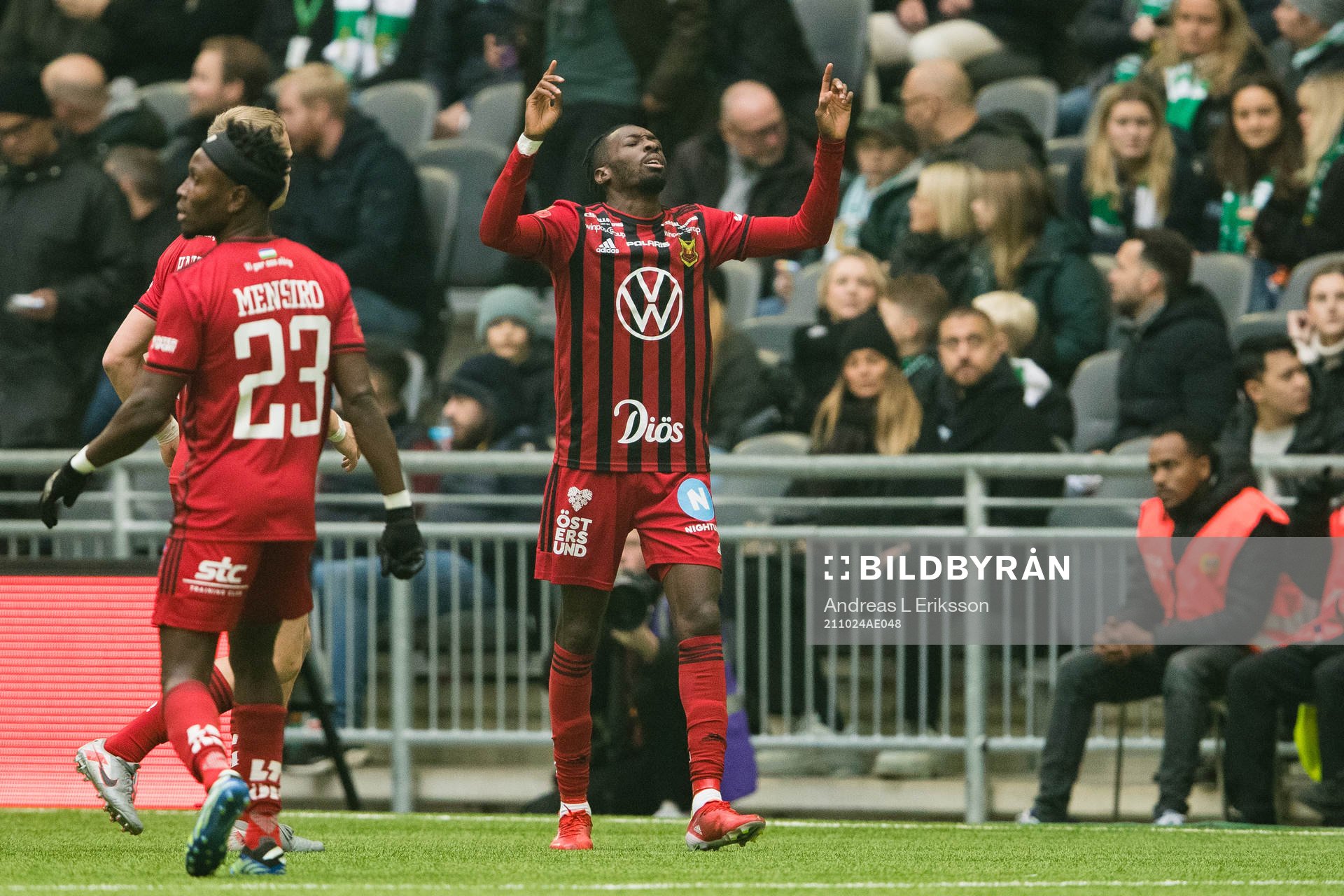 Hammarbys Aljosa Matko jublar
