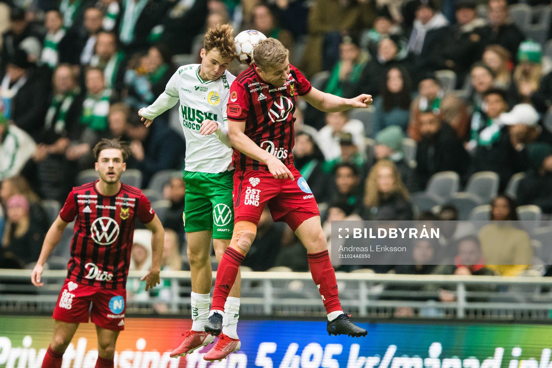 Hammarbys Williot Swedberg och Östersunds Ludvig Fritzson
