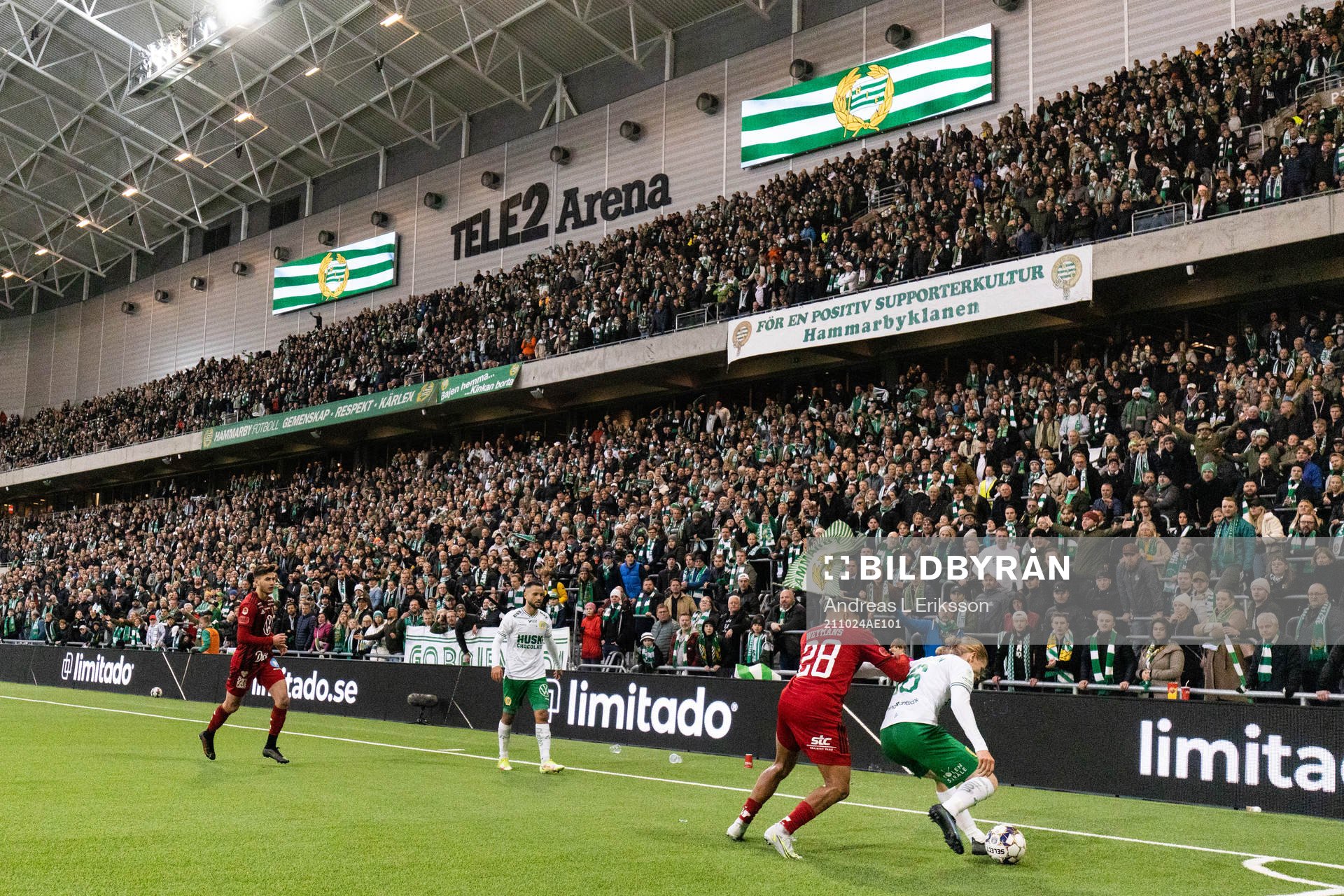 Östersunds Marco Weymans och Hammarbys Gustav Ludwigson