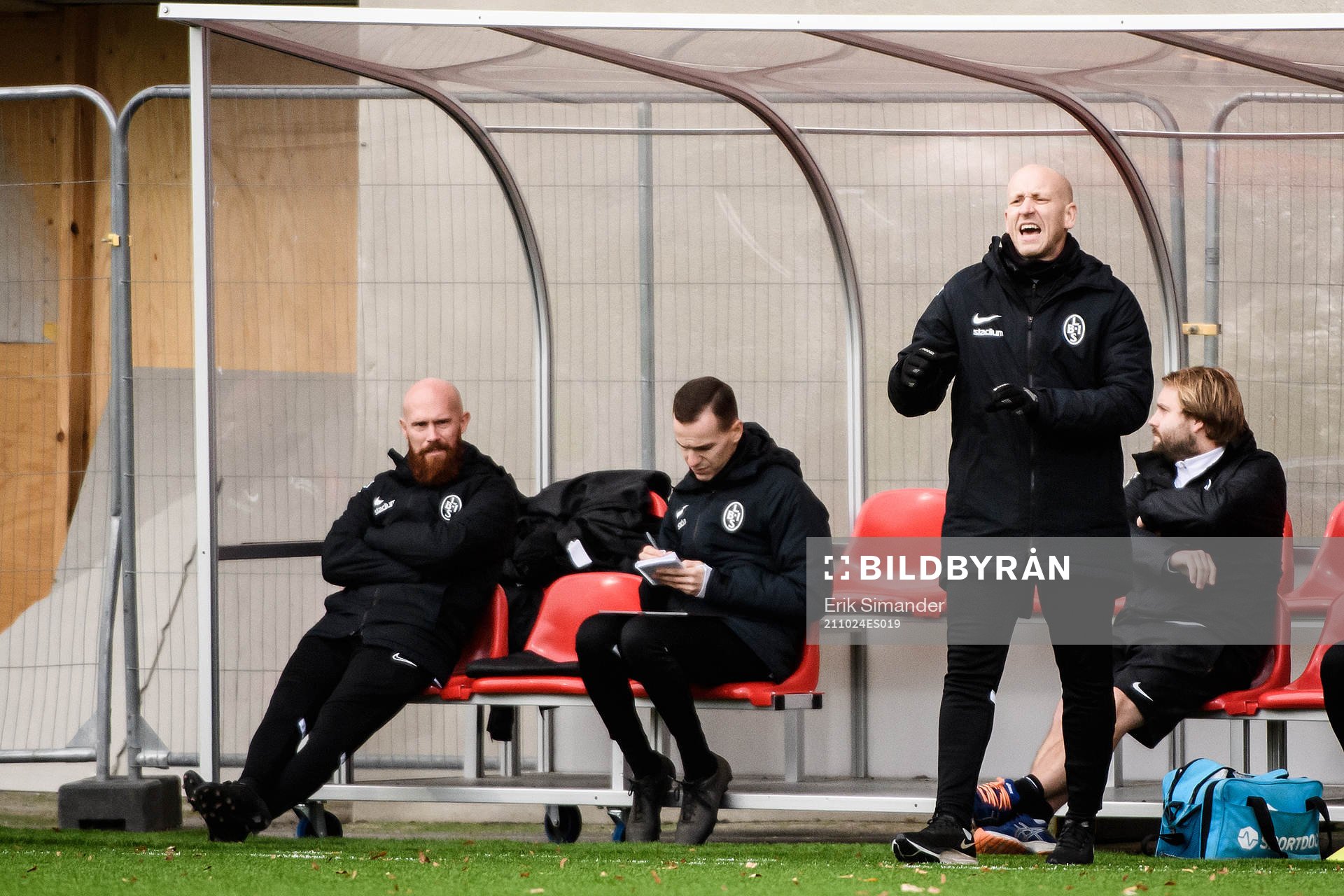 Landskronas tränare Billy Magnusson