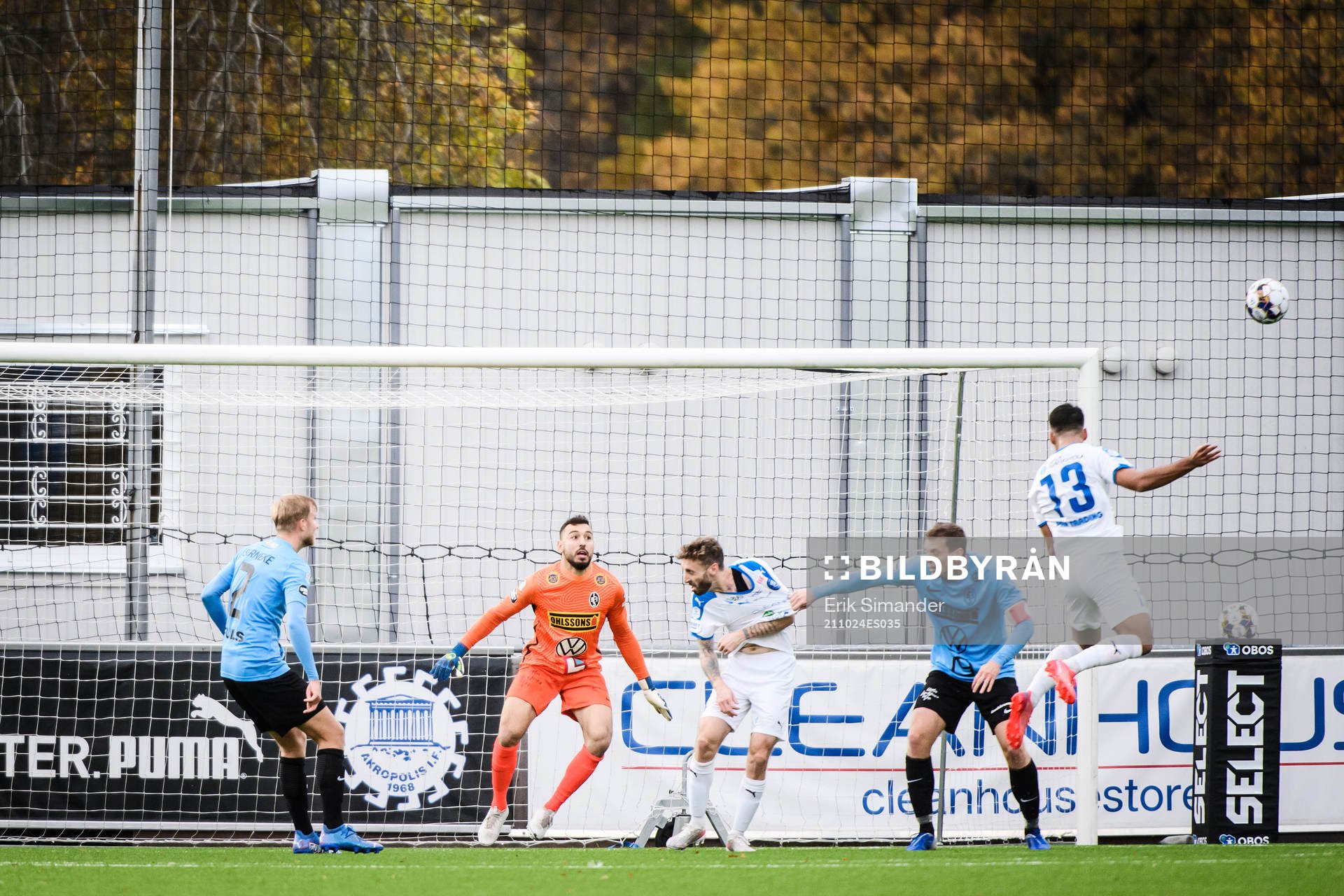 Landskronas målvakt Amr Kaddoura