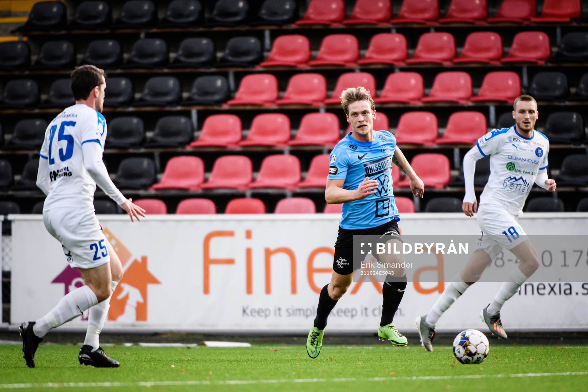 Akropolis Jesper Björkman och Landskronas Robin Hofsö