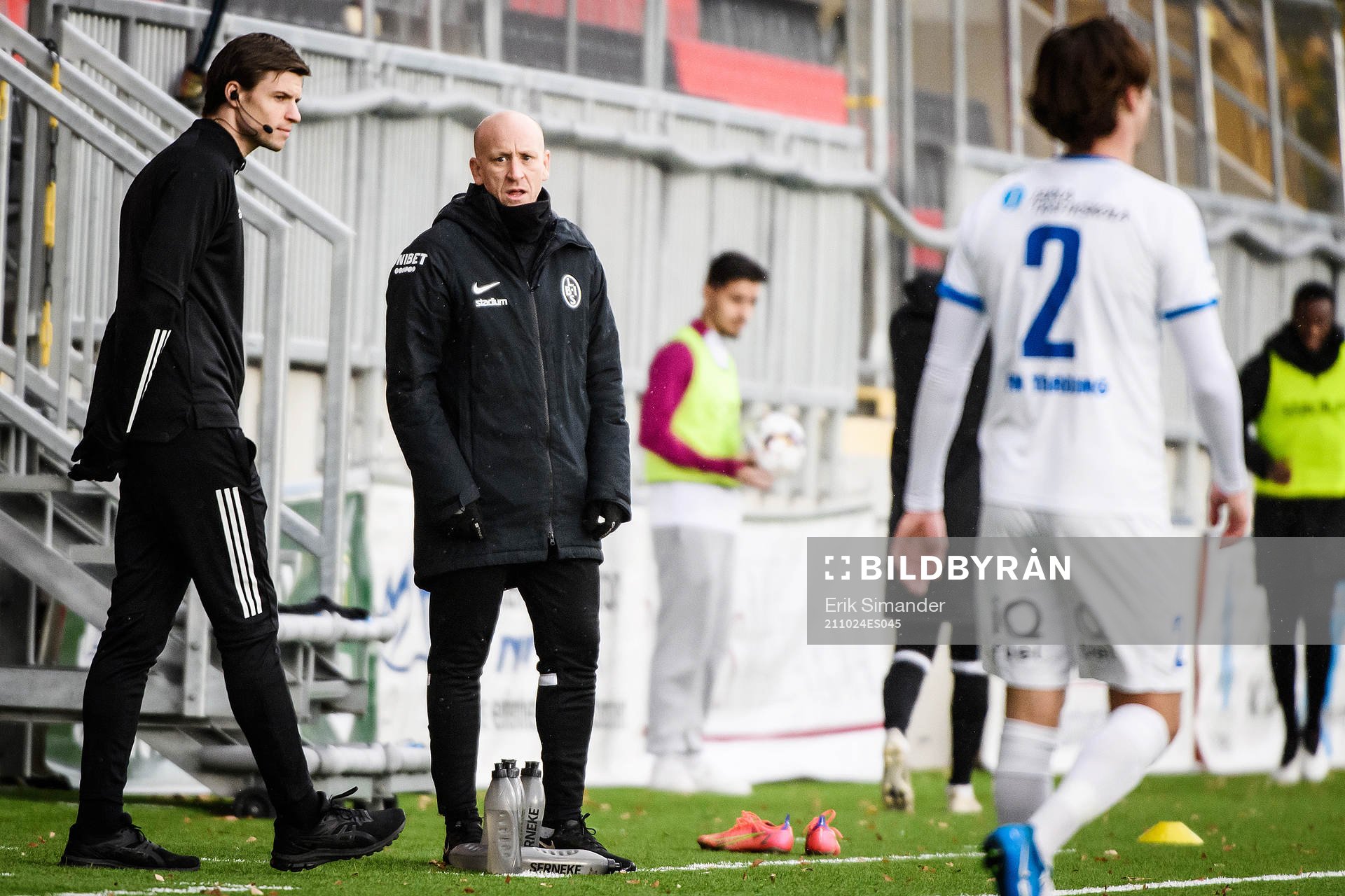 Landskronas tränare Billy Magnusson