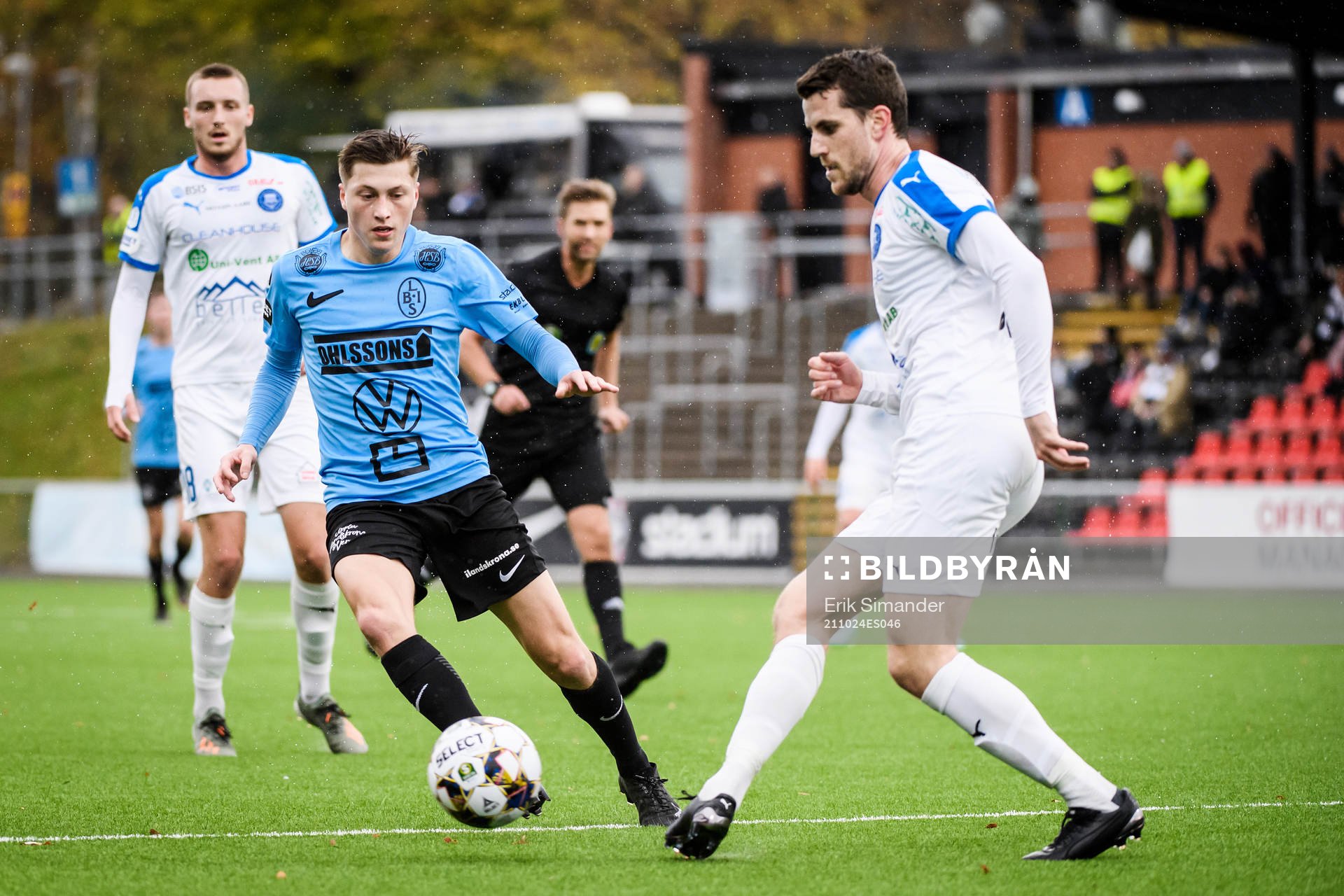 Landskronas Kevin Jensen och Akropolis Alexander Abrahamsson