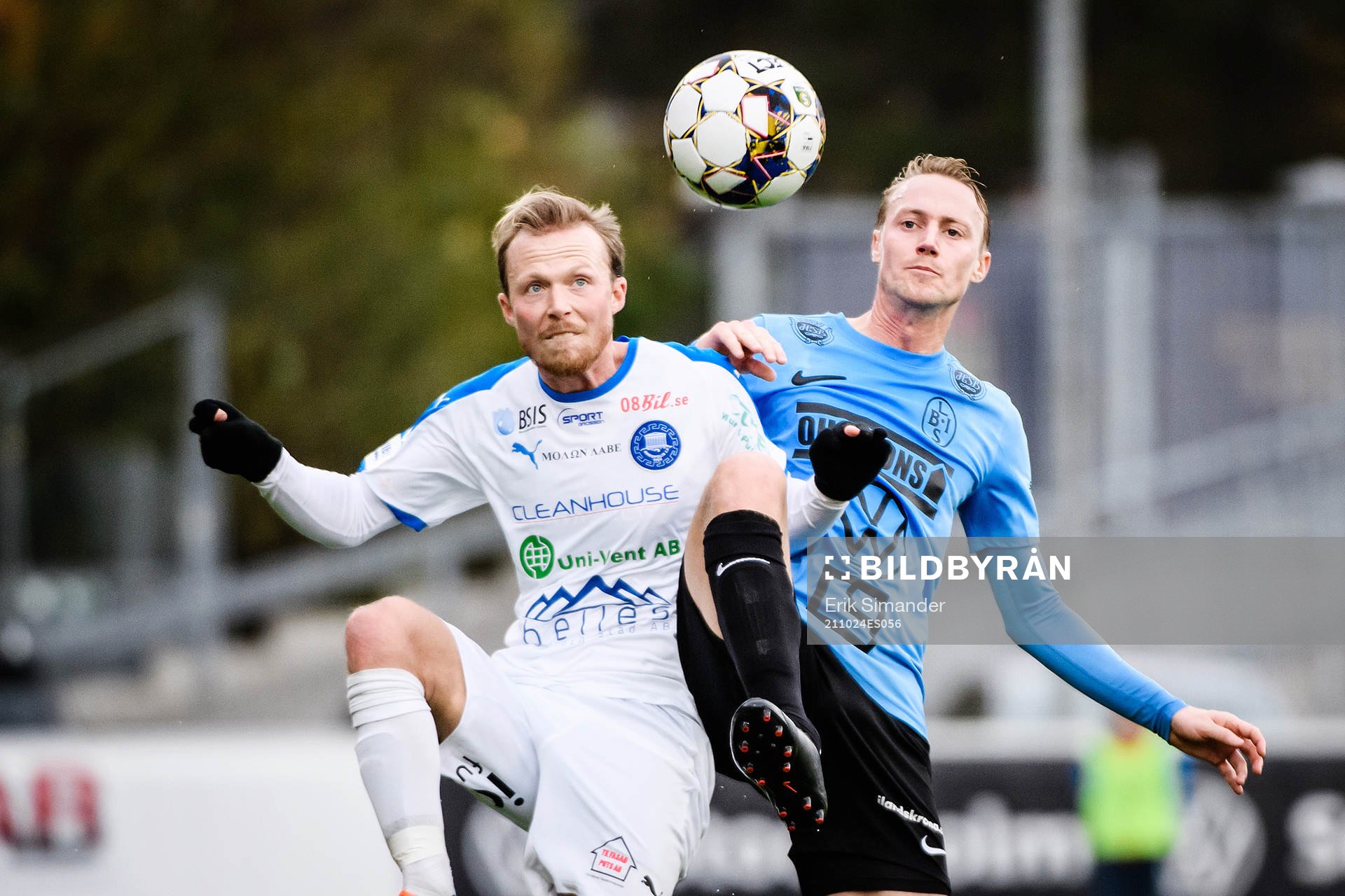 Landskronas Måns Ekvall och Akropolis Pontus Åsbrink i