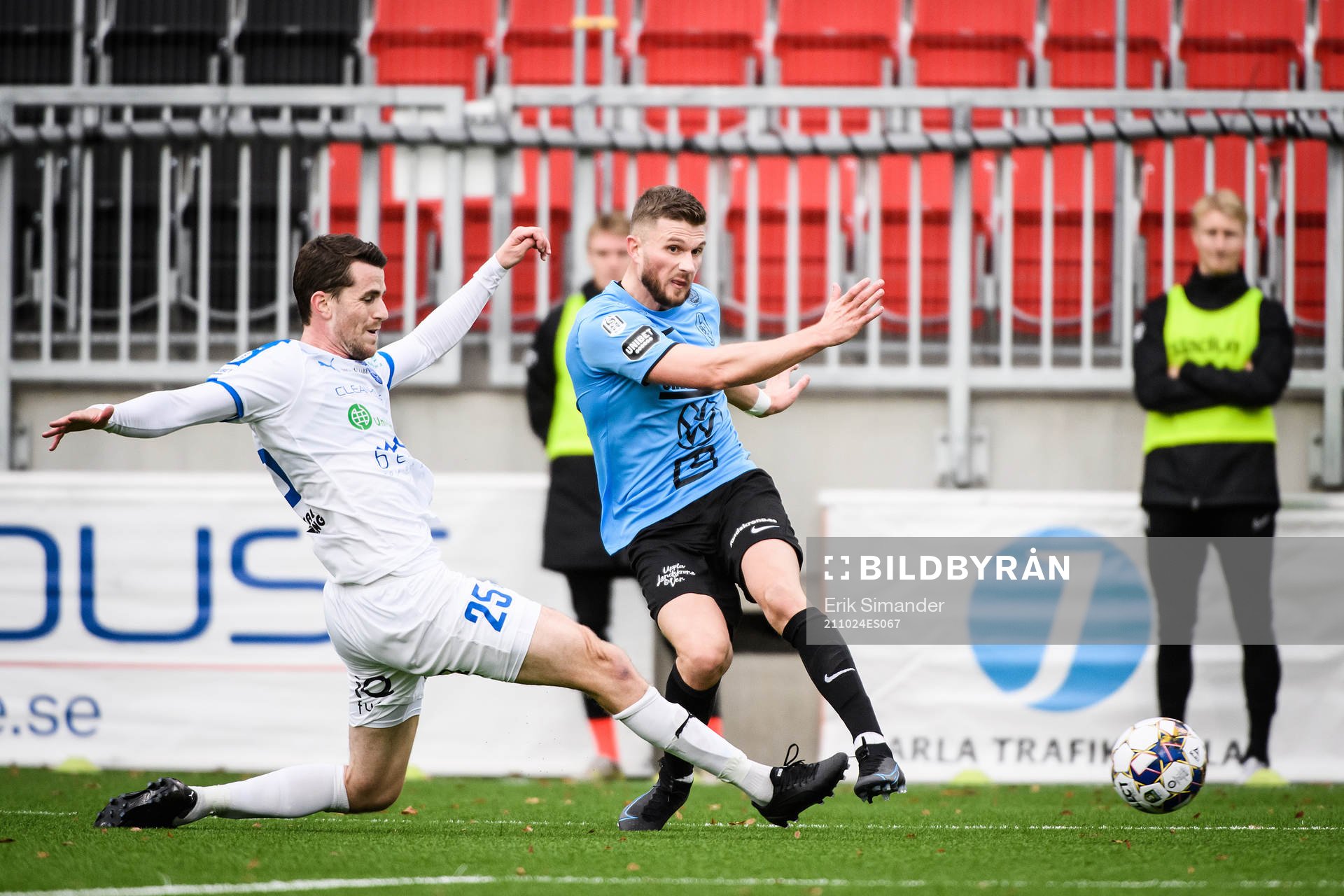 Landskronas Erik Pärsson och Akropolis Jesper Björkman