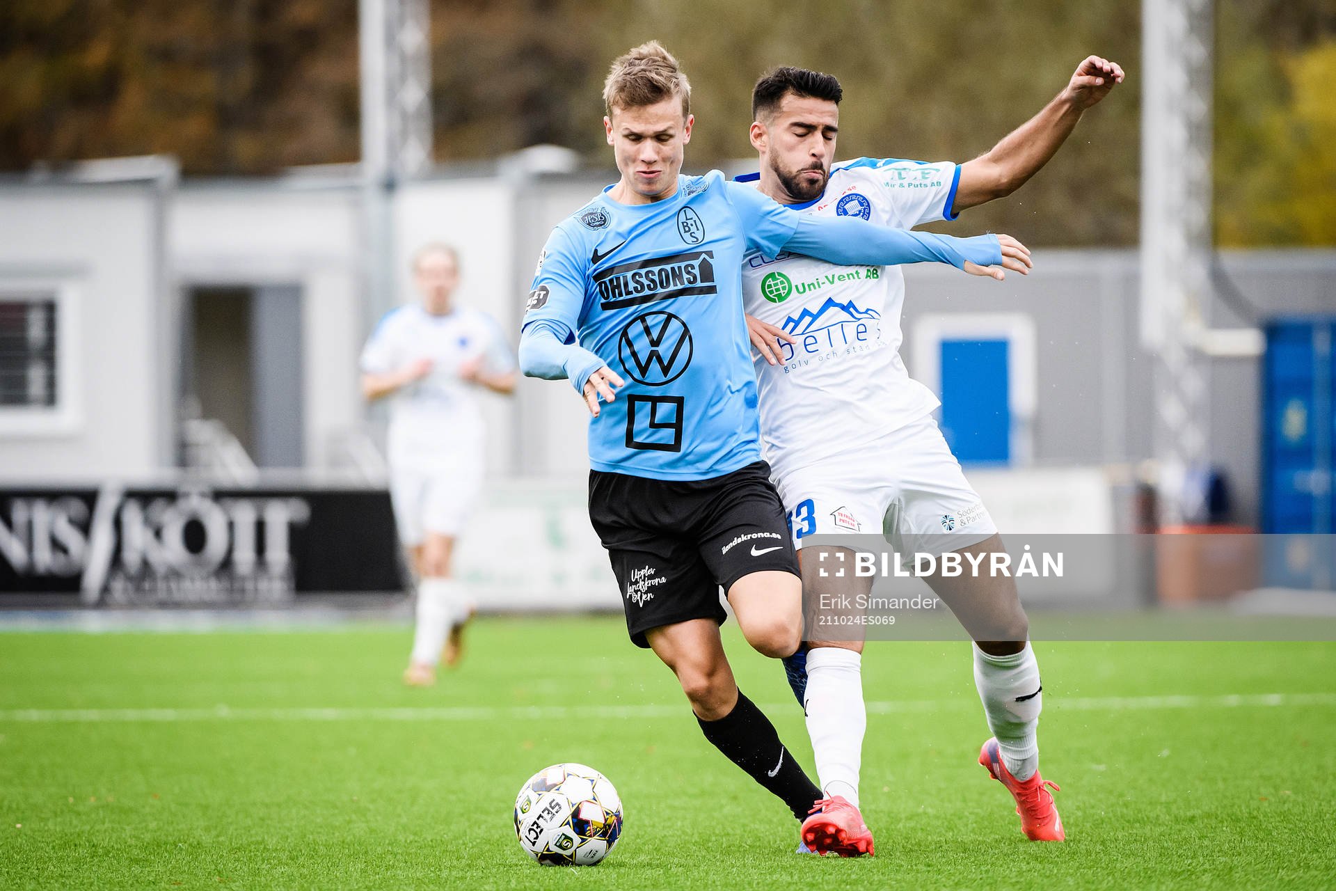 Landskronas Oscar Petersson och Akropolis Christian Rubio