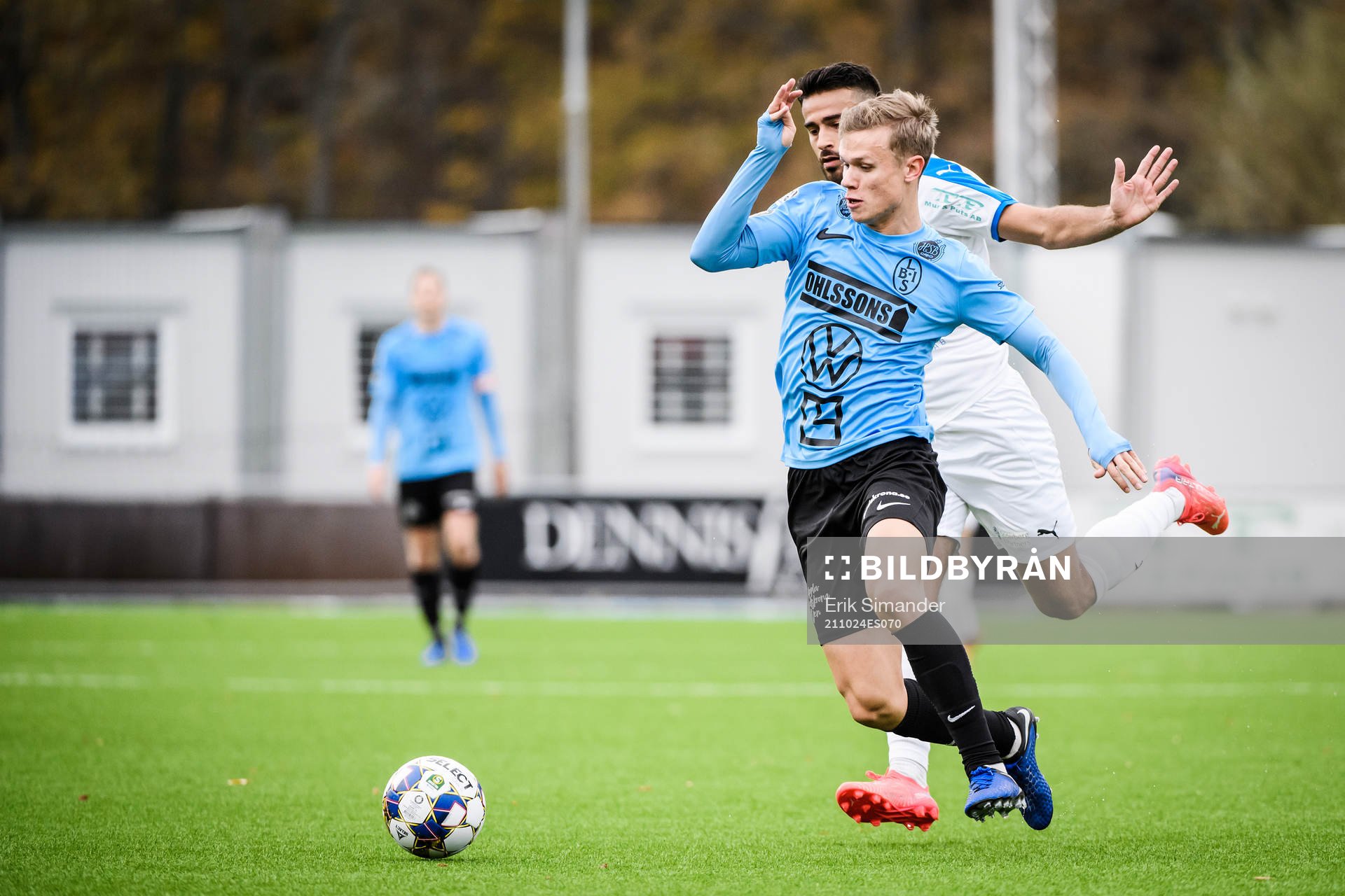 Landskronas Oscar Petersson och Akropolis Christian Rubio