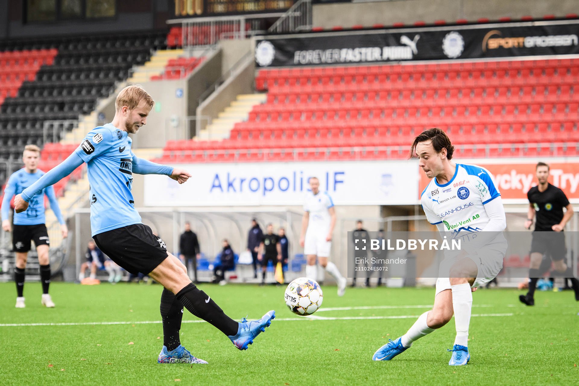 Landskronas Johan Rapp och Akropolis Cesar Weilid