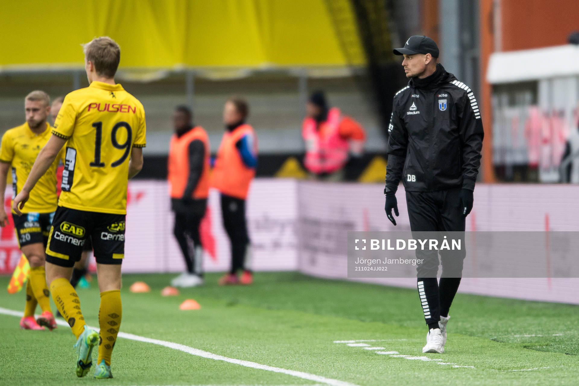 Sirius tränare Daniel Bäckström