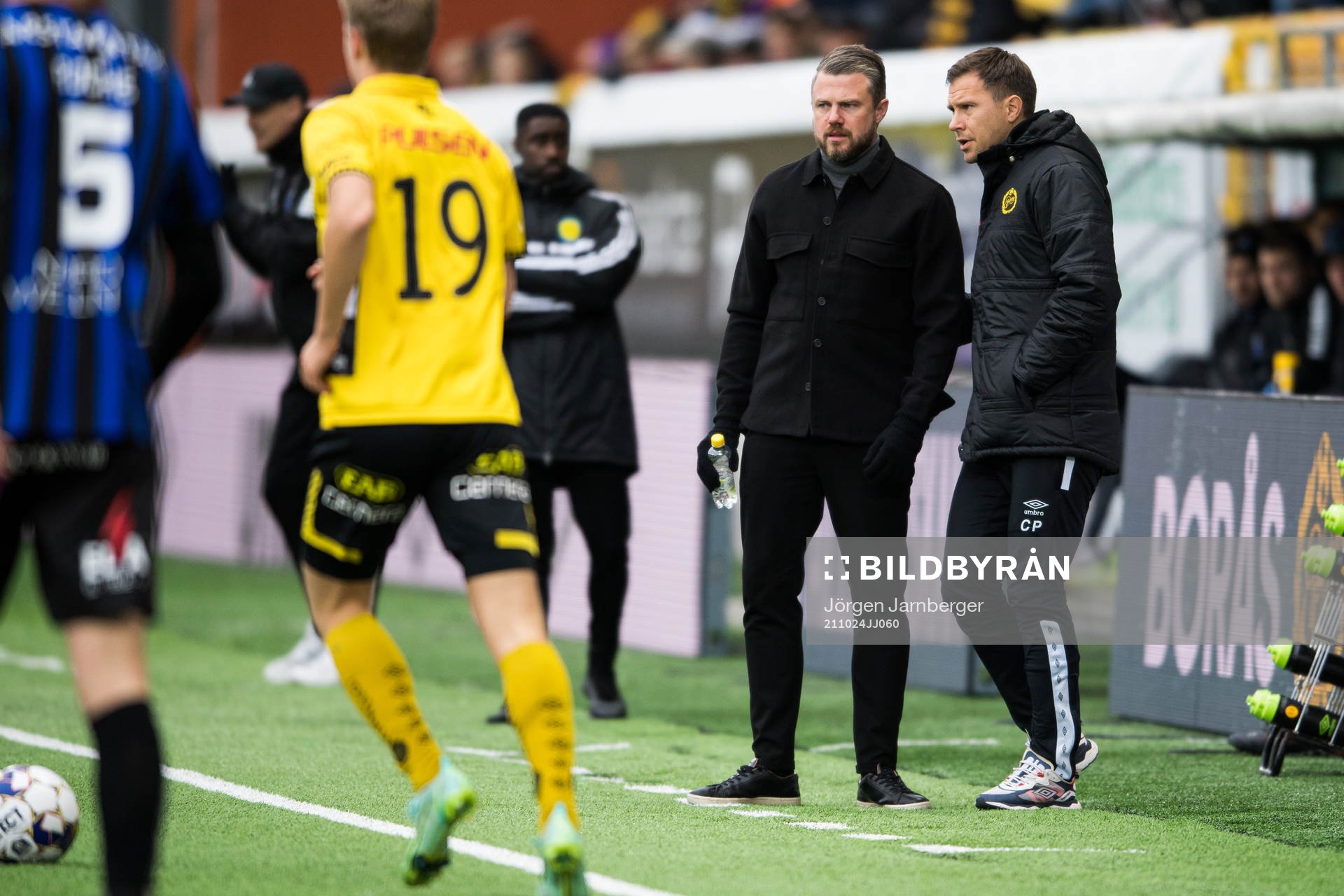 Elfsborgs manager Jimmy Thelin och assisterande tränare