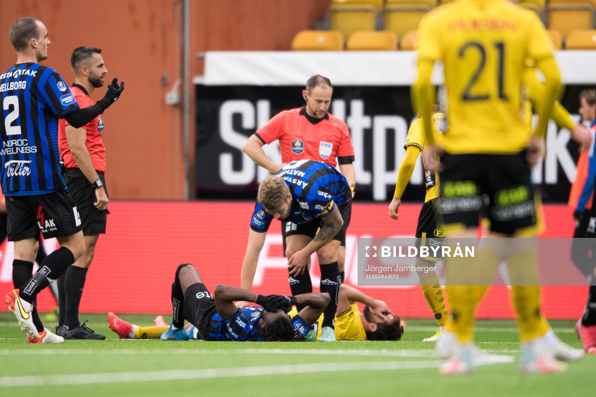 Sirius Joseph Colley och Elfsborgs Frederik Holst blir