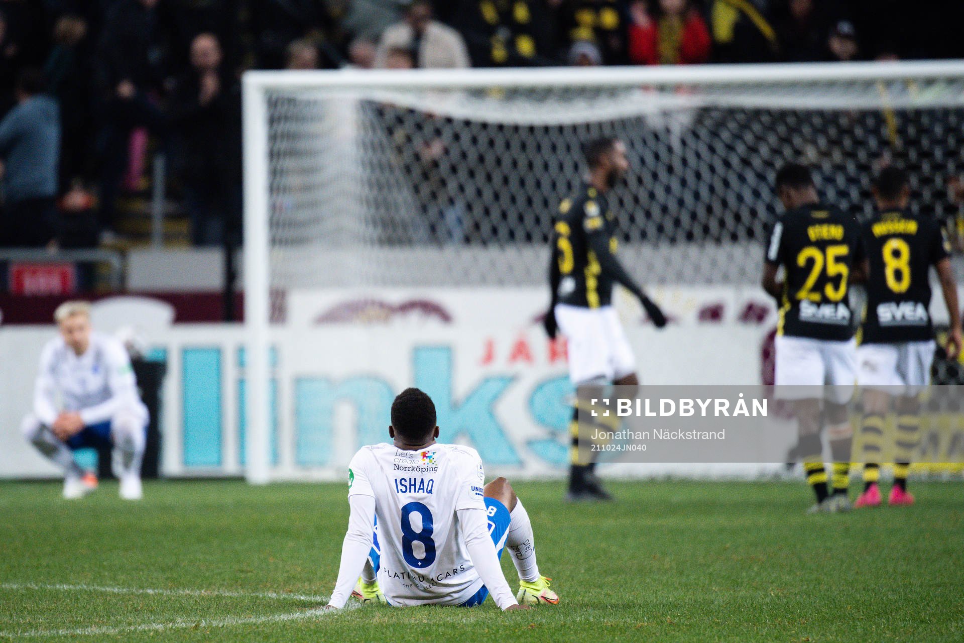 IFK Norrköpings Abdulrazaq Ishaq deppar