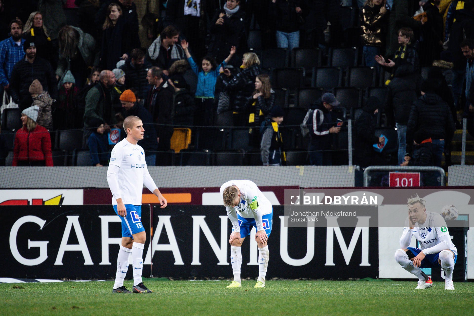 IFK Norrköpings spelare deppar