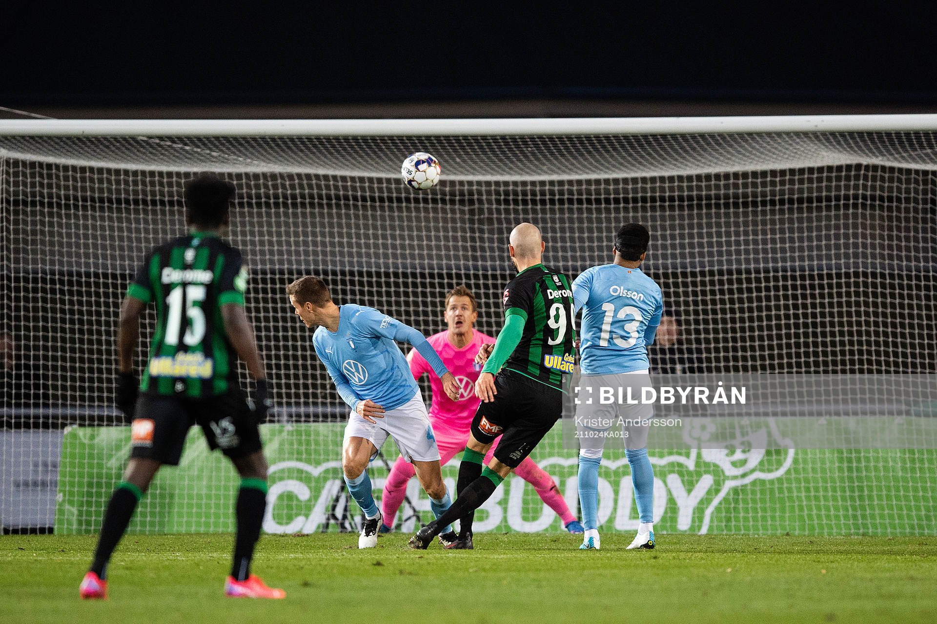 Varbergs Robin Simovic gör 1-0