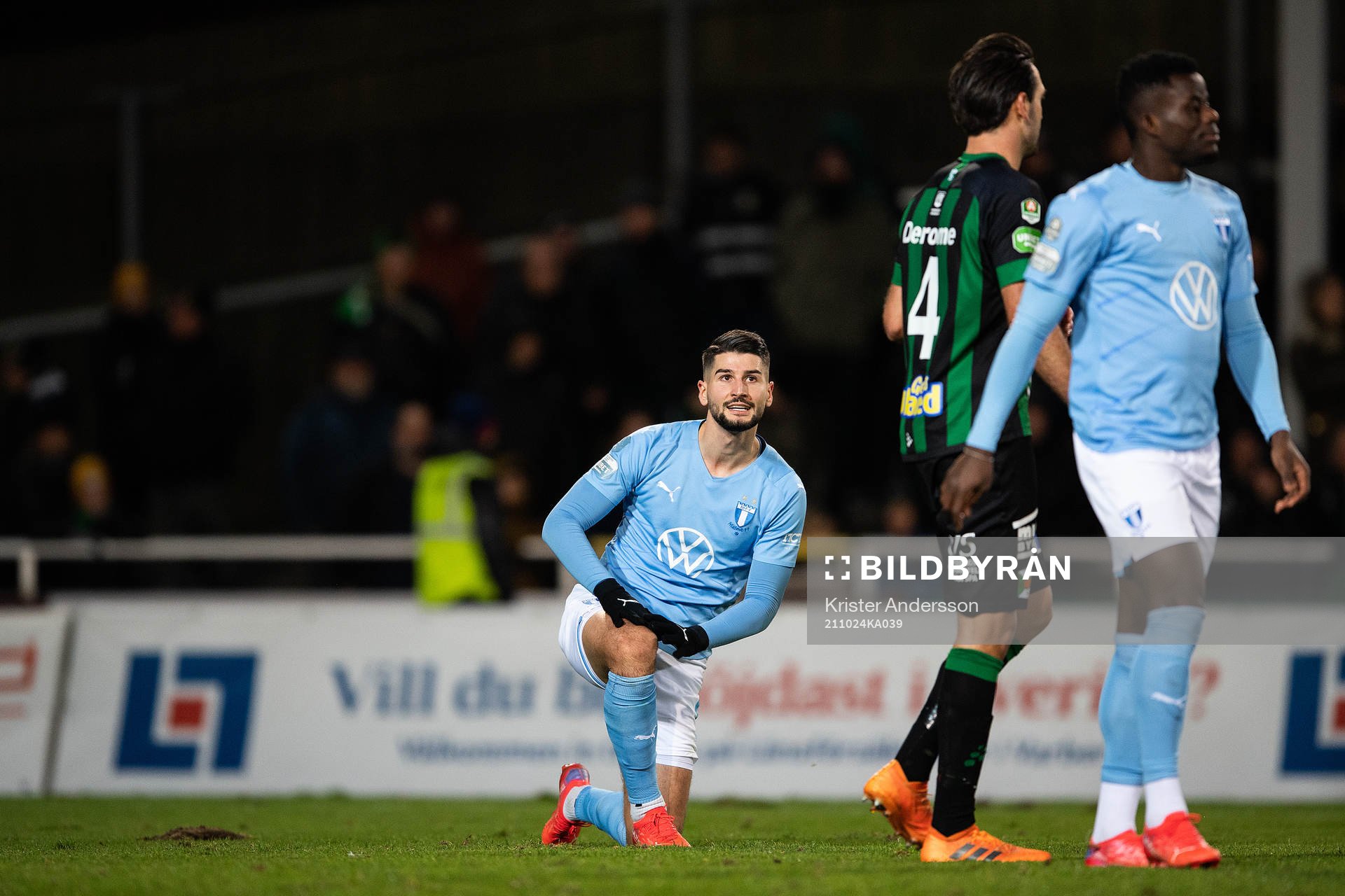 Malmö FFs Antonio Colak deppar