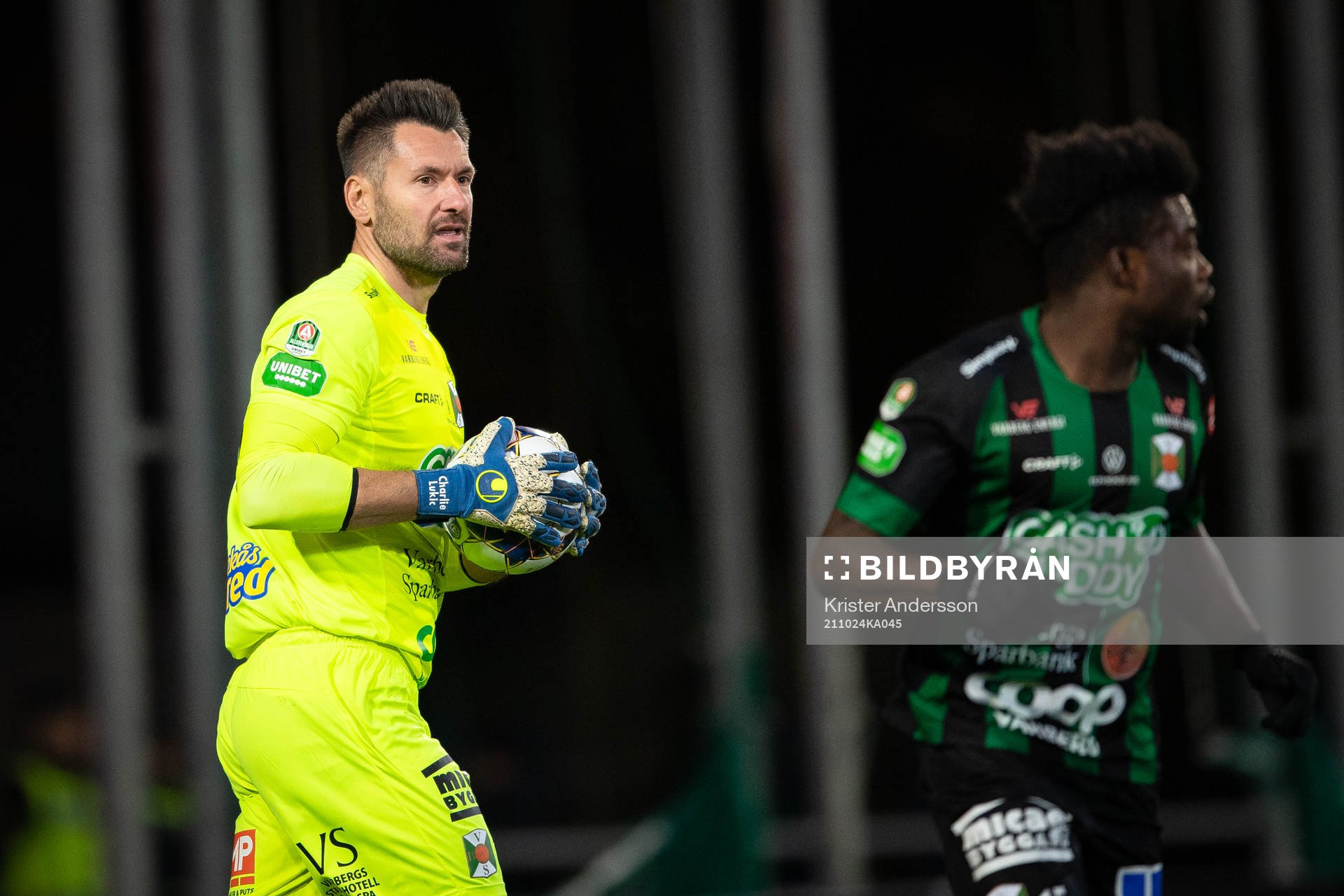 Varbergs målvakt Stojan Lukic
