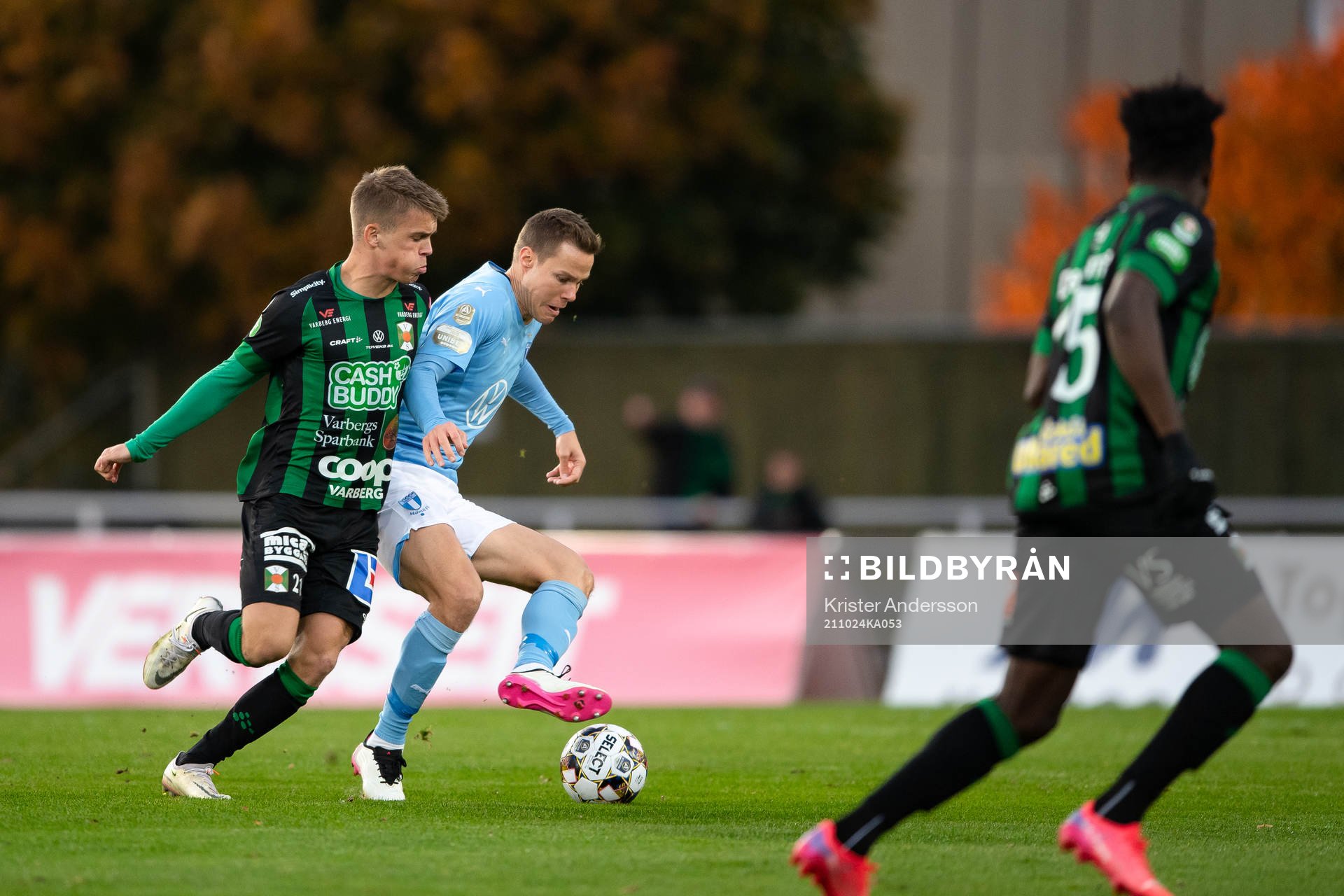 Varbergs Victor Karlsson och Malmös Niklas Moisander