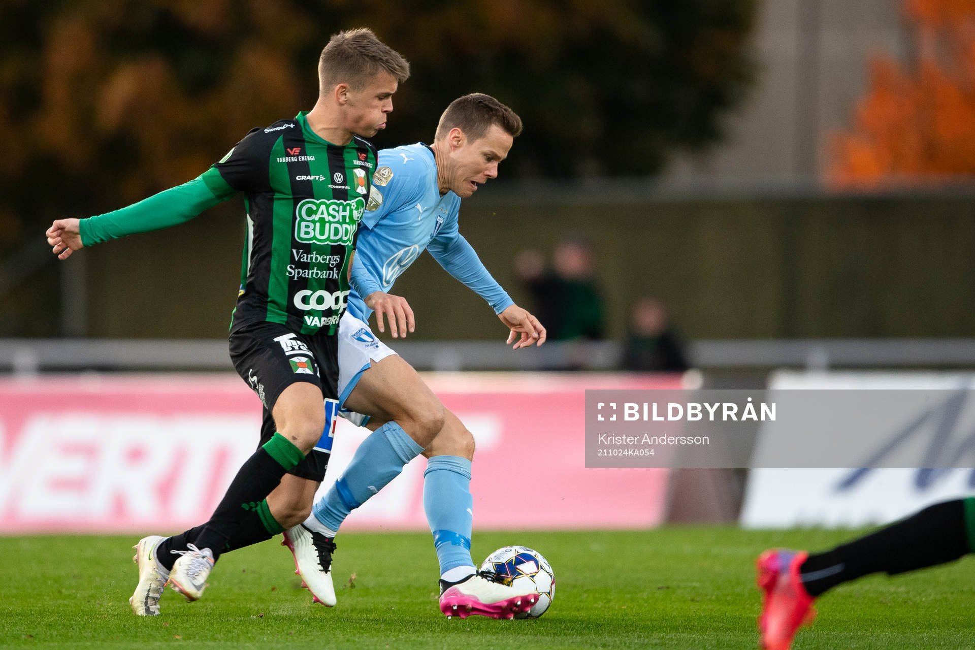 Varbergs Victor Karlsson och Malmös Niklas Moisander