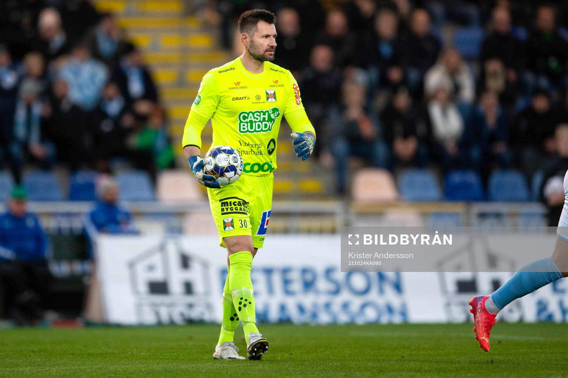 Varbergs målvakt Stojan Lukic