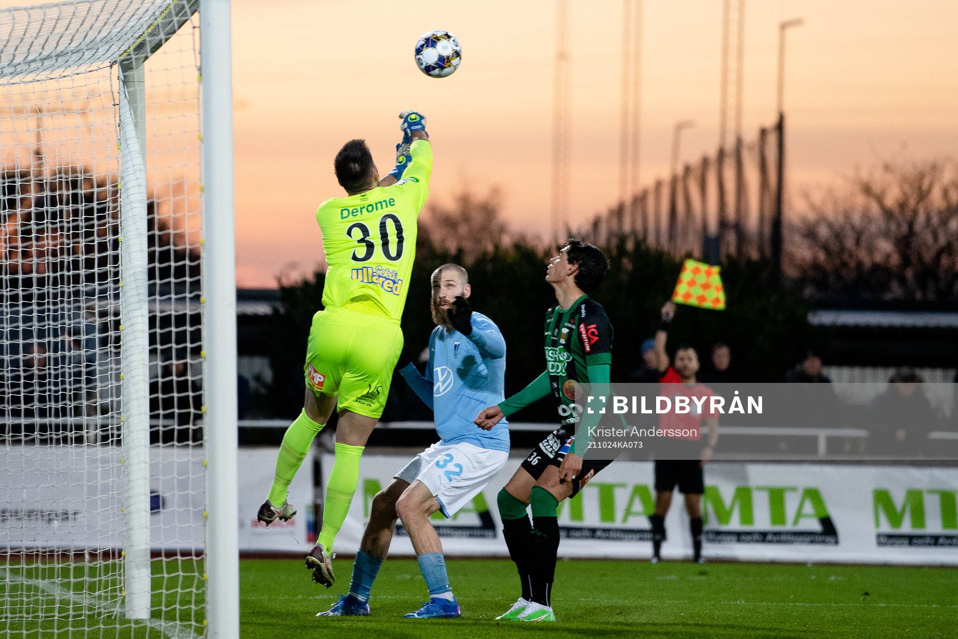 Varbergs målvakt Stojan Lukic
