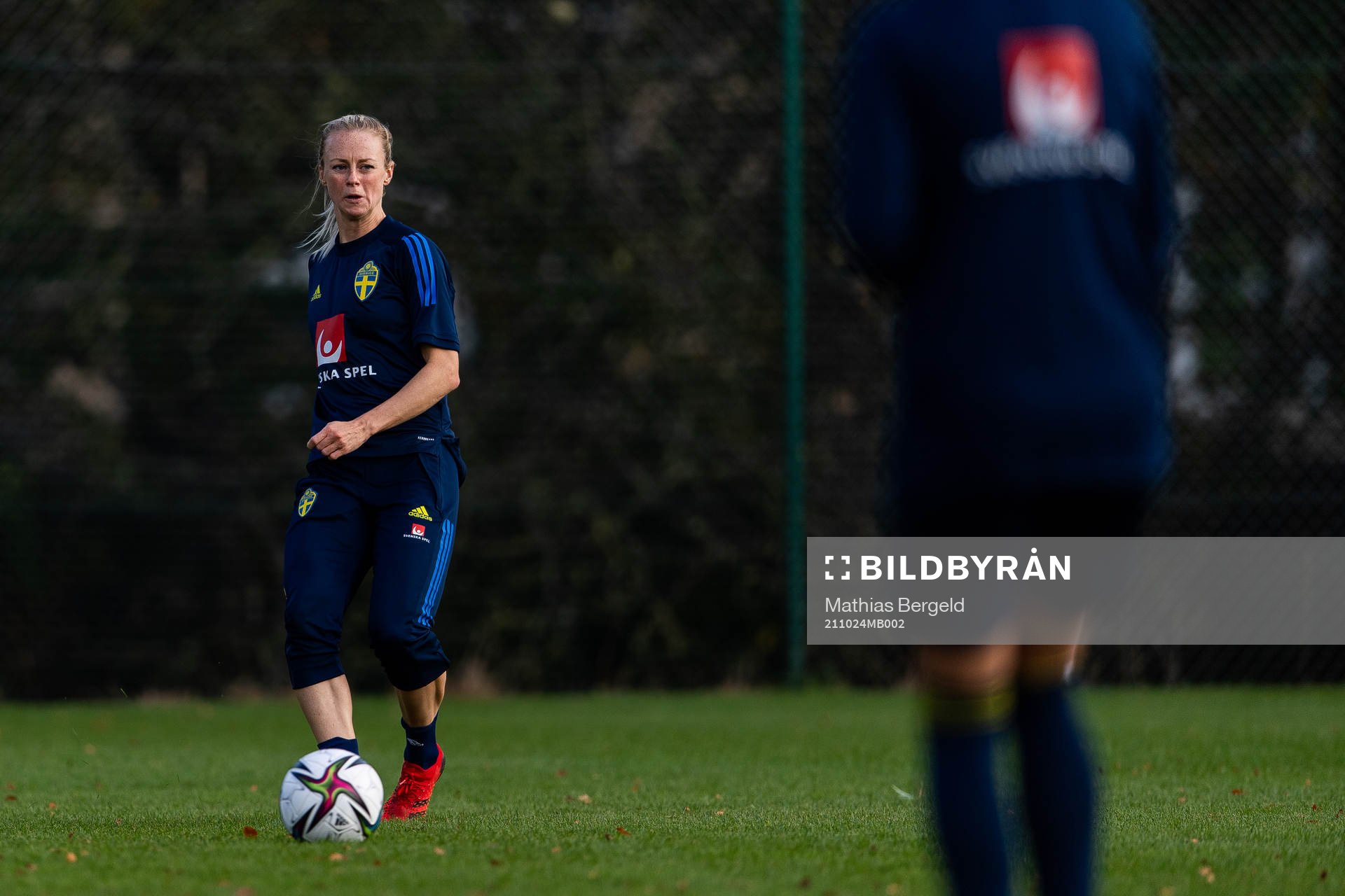 Amanda Ilestedt of the Swedish women’s national football