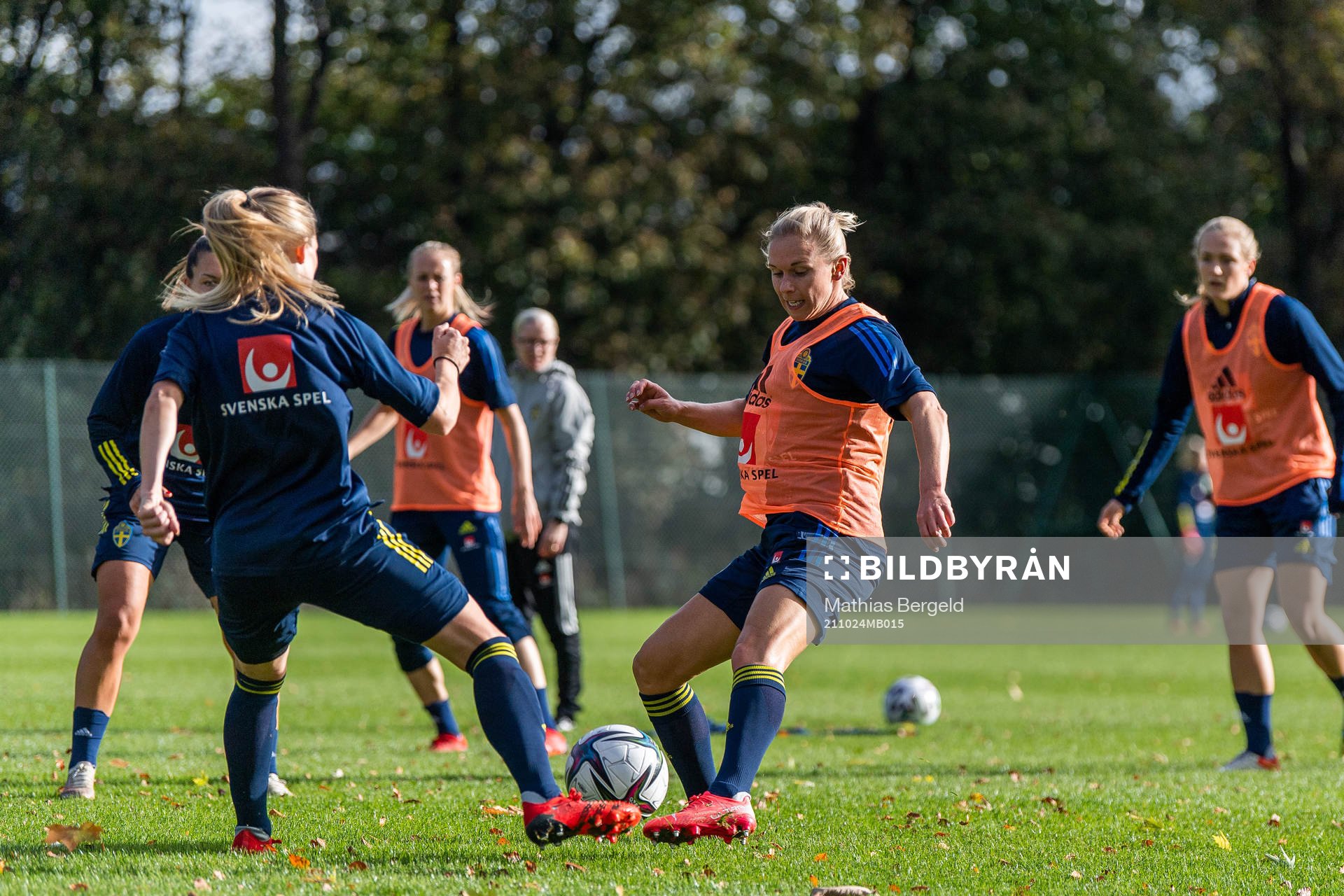 Jonna Andersson of the Swedish women’s national football