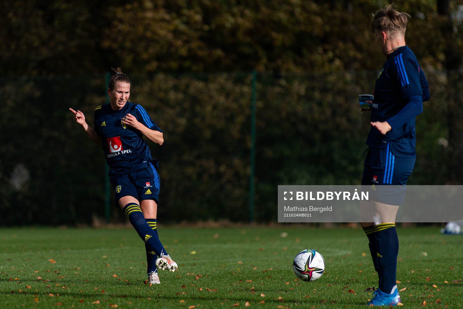 Emma Berglund of the Swedish women’s national football