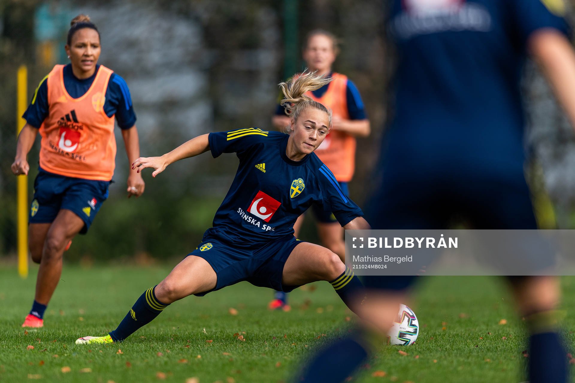 Hanna Bennison of the Swedish women’s national football