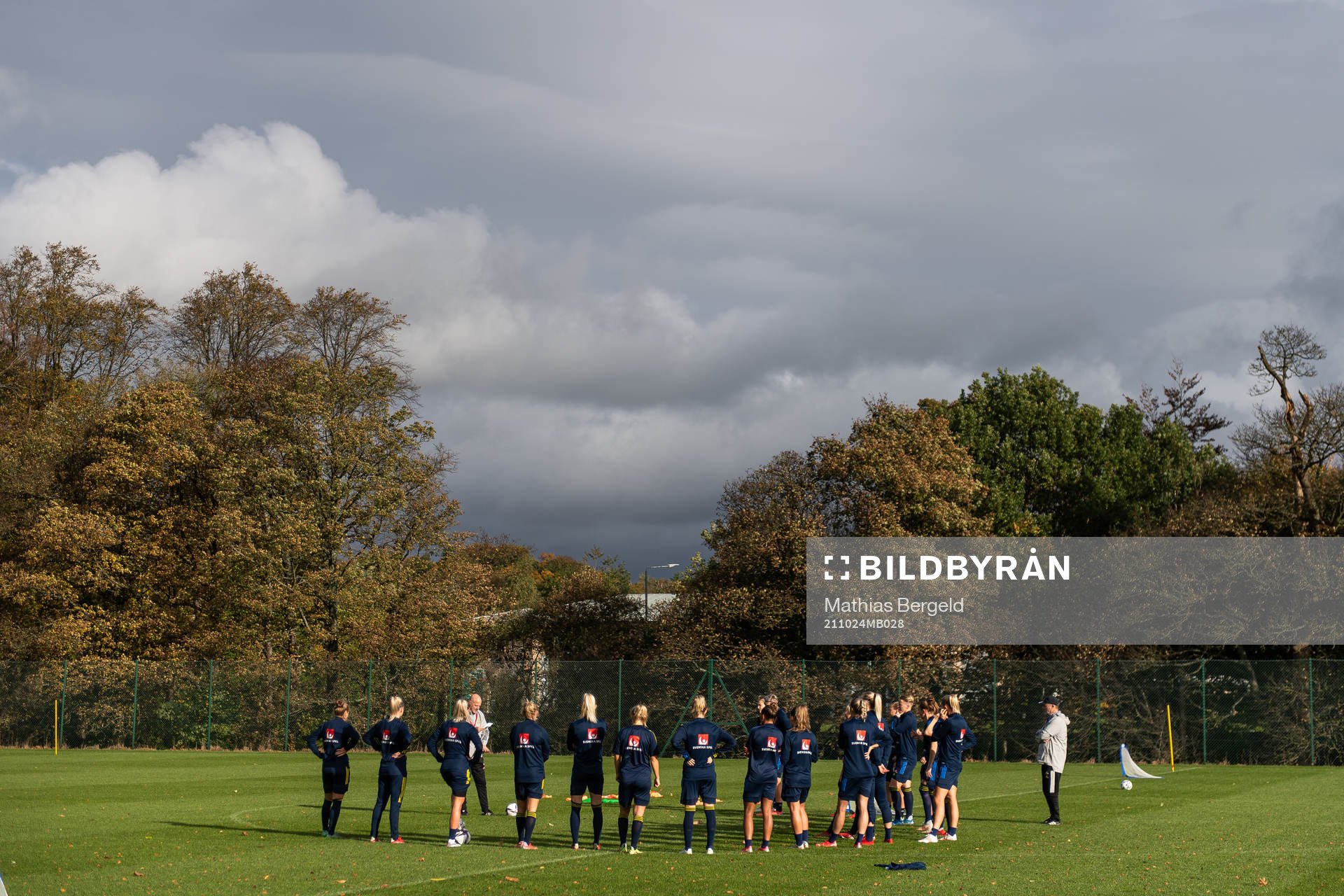 The team of the Swedish women’s national football team