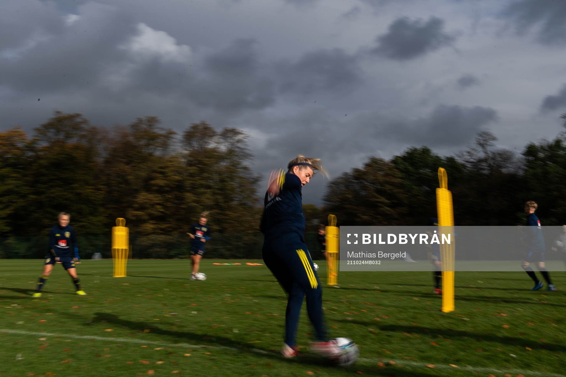 Olivia Schough of the Swedish women’s national football