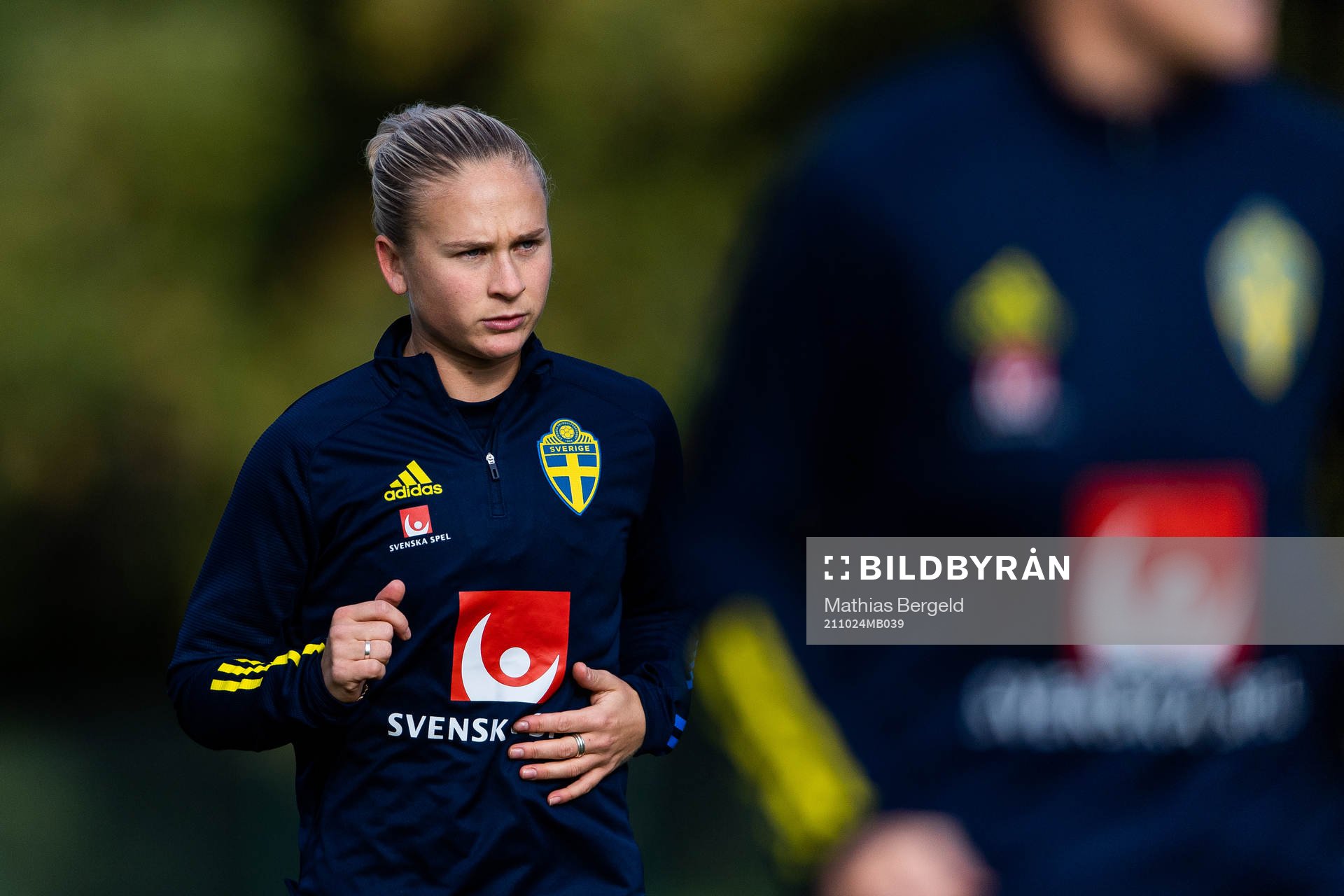 Filippa Curmark of the Swedish women’s national football