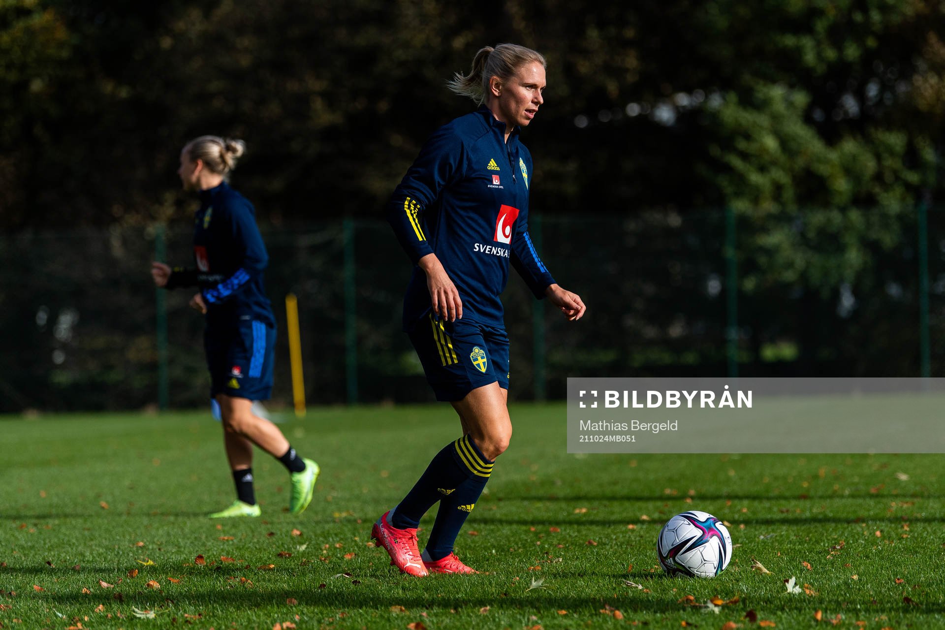 Jonna Andersson of the Swedish women’s national football