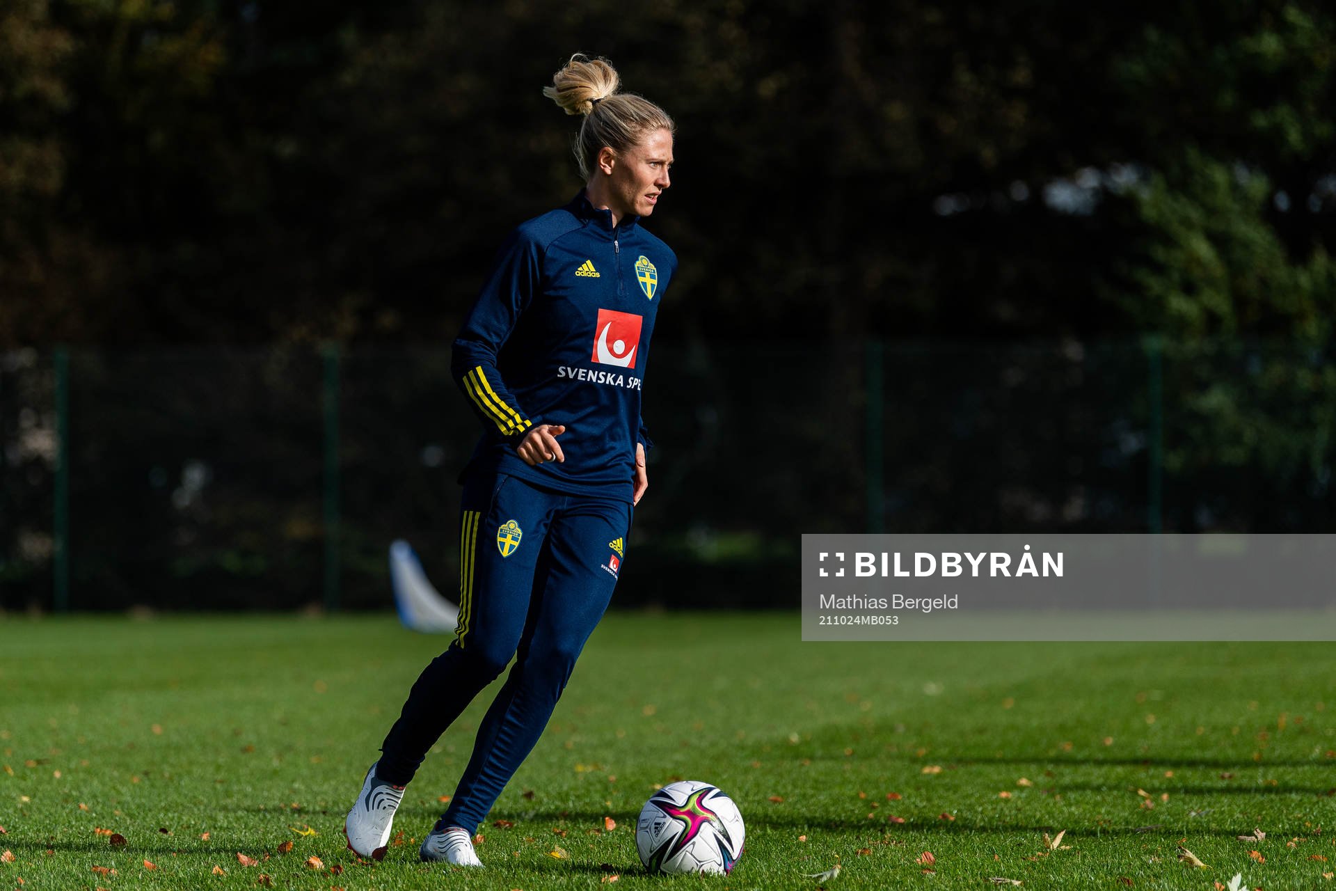 Rebecka Blomqvist of the Swedish women’s national