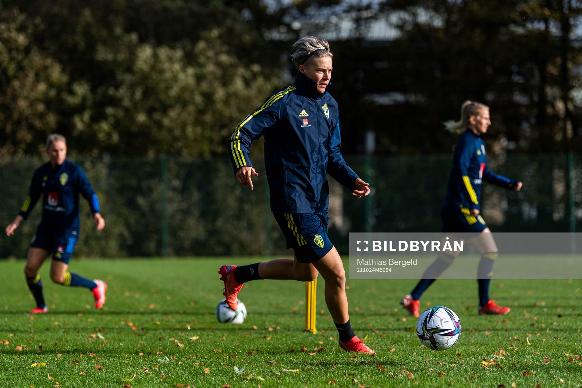 Lina Hurtig of the Swedish women’s national football team
