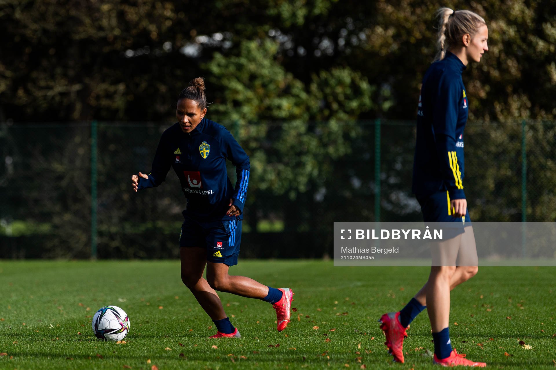 Madelen Janogy of the Swedish women’s national football