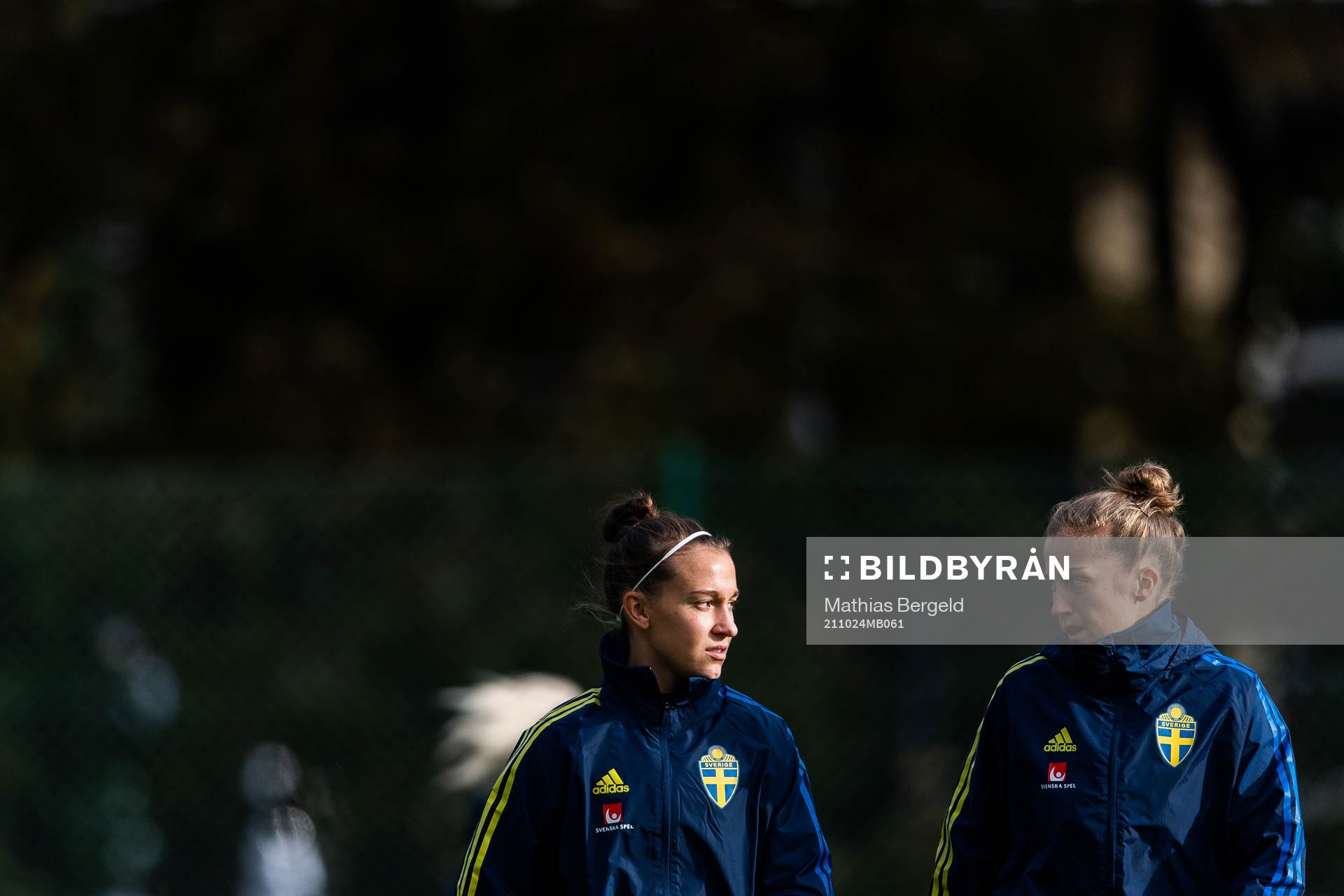 Julia Zigiotti Olme and Filippa Angeldahl of the Swedish