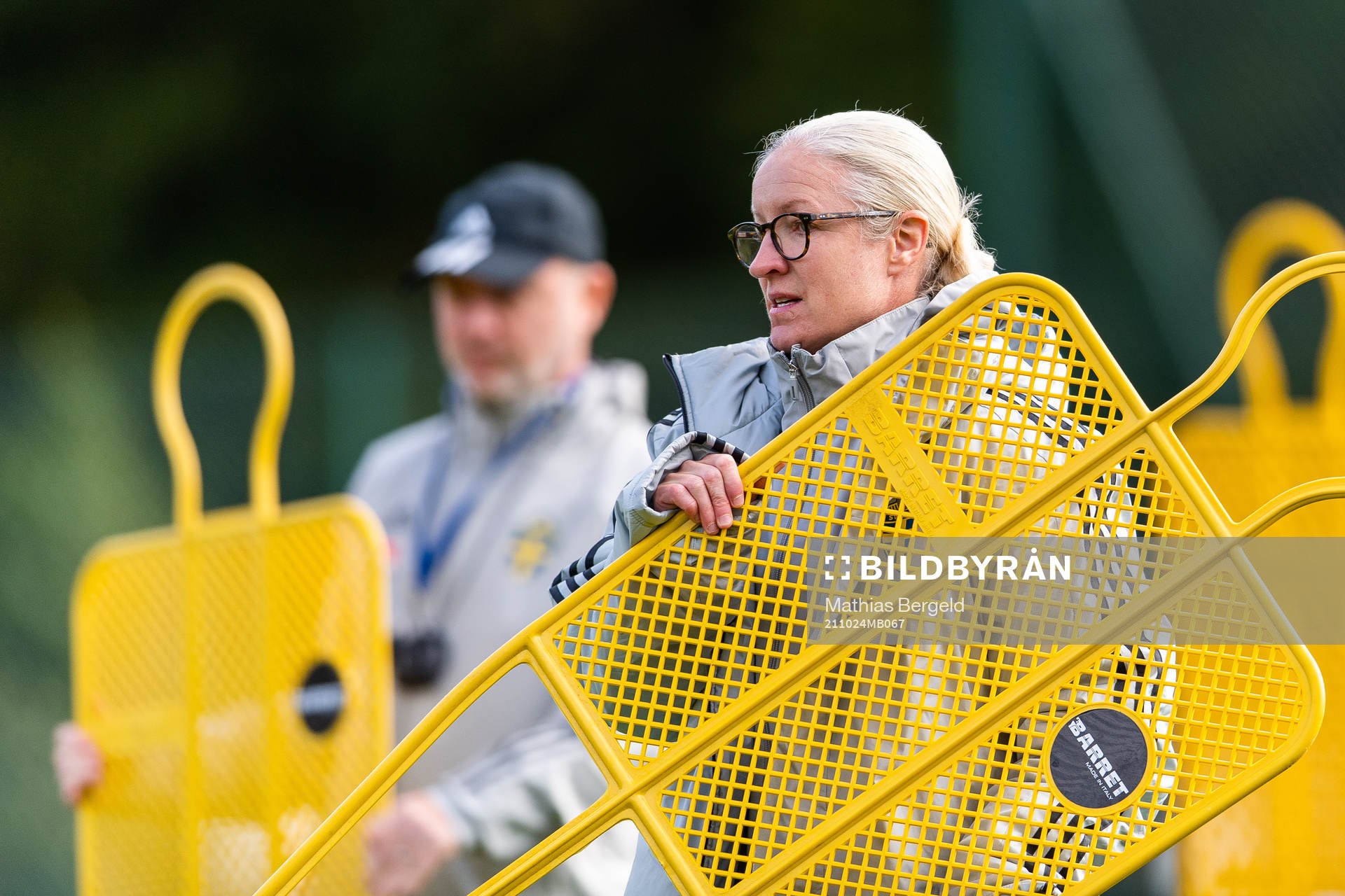 Victoria Sandell, assistant coach of the Swedish women’s