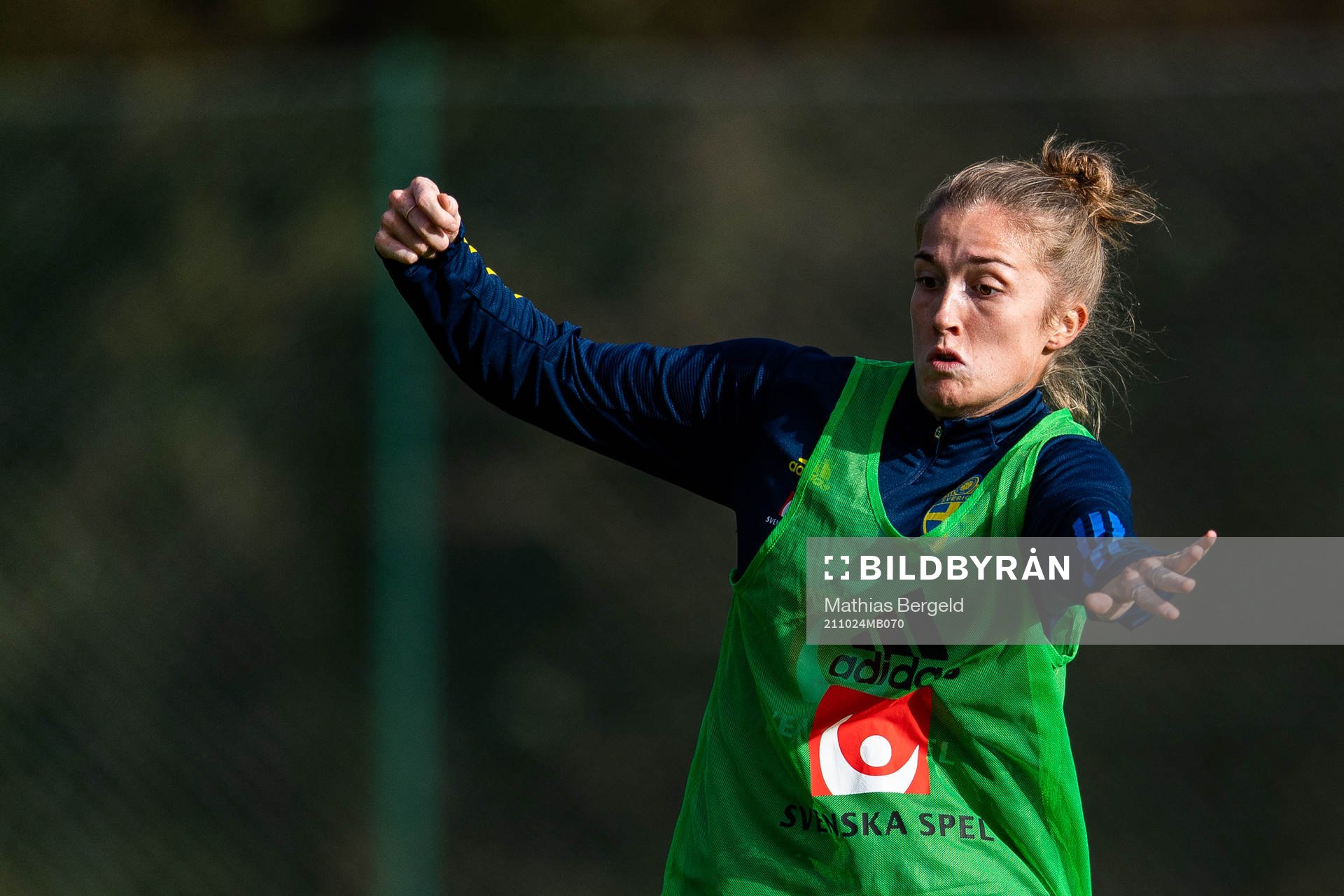 Filippa Angeldahl of the Swedish women’s national